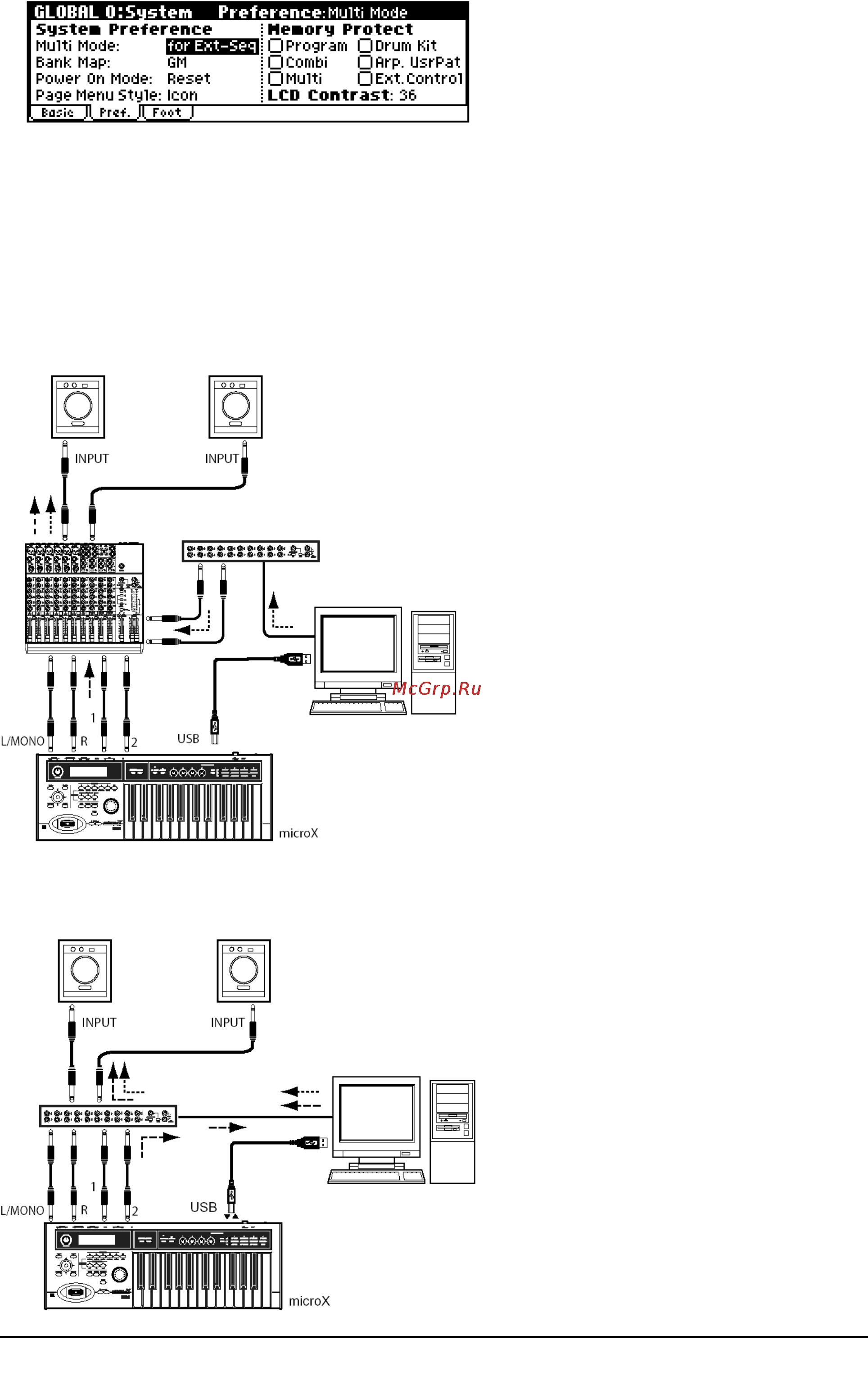 Korg Micro X [39/139] Korg micro x руководство пользователя 39