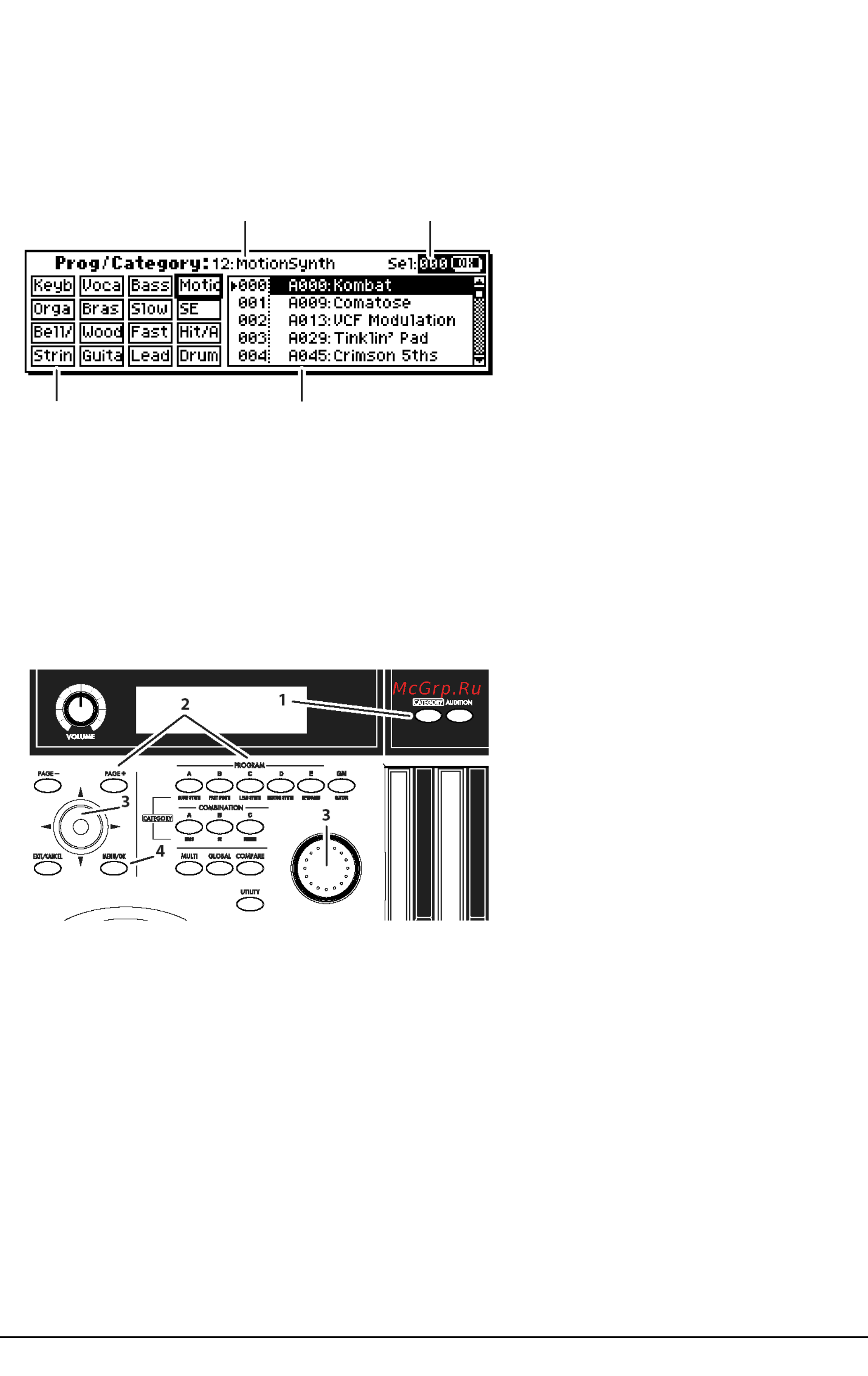 Korg MICRO-X [44/139] Korg micro x руководство пользователя