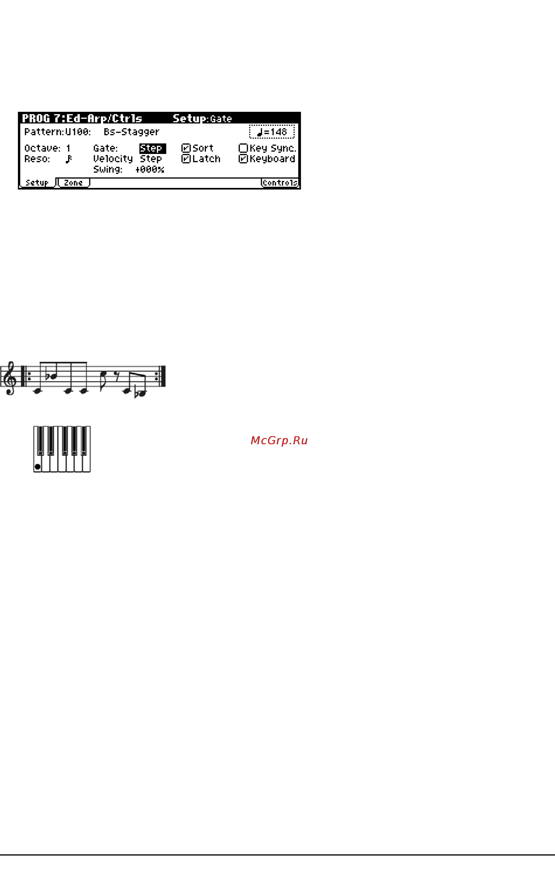 Korg X50 [115/138] Korg х 50 руководство пользователя 115