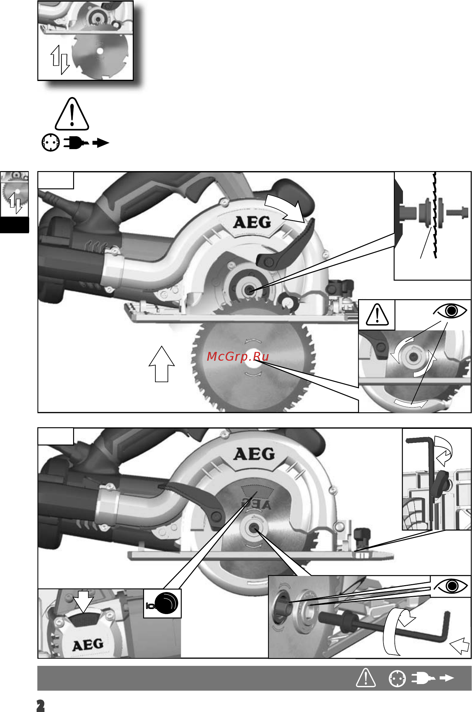 AEG 411820 MBS 30 Turbo Инструкция по эксплуатации онлайн [5/130] 6539
