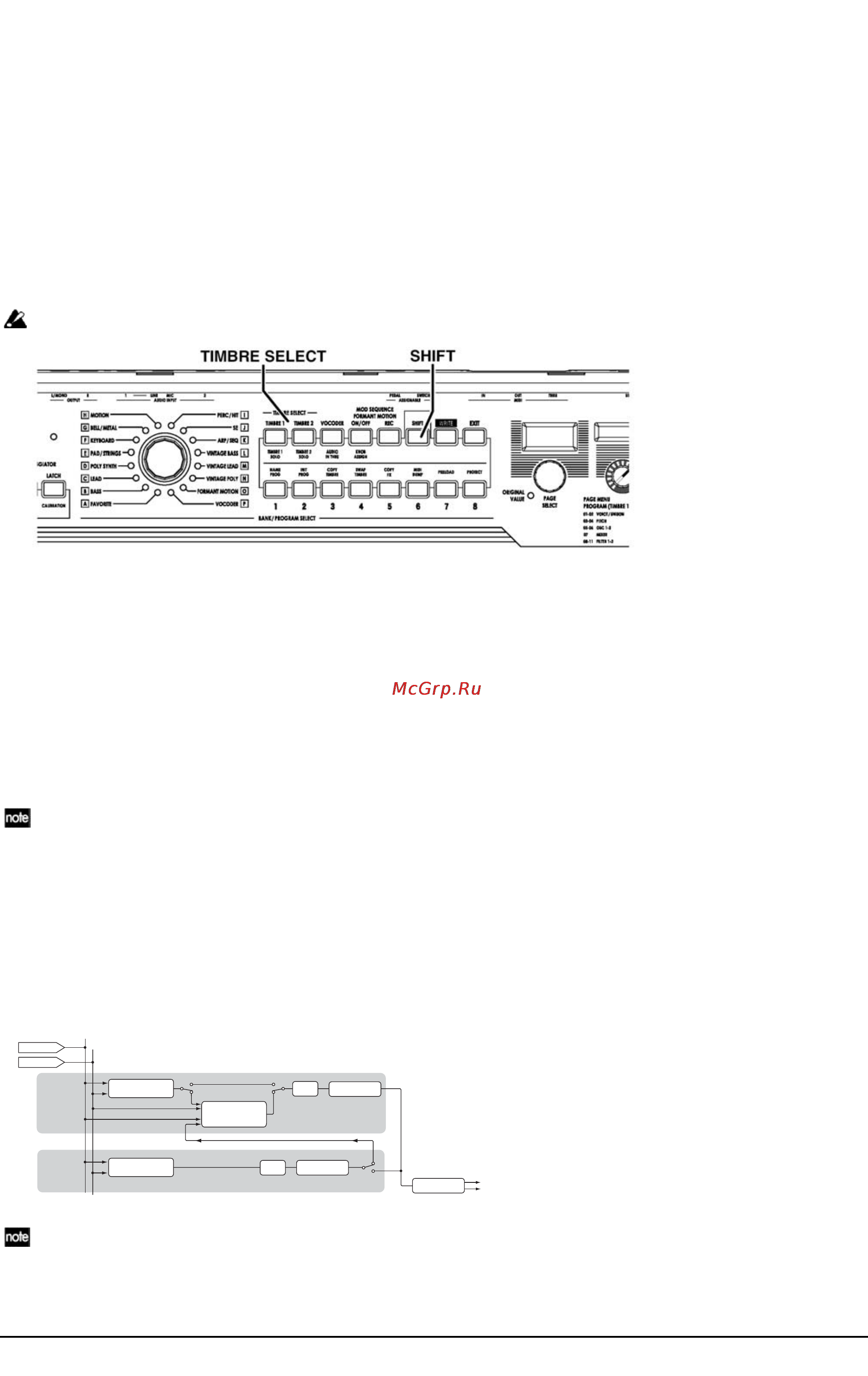 Korg R3 [23/93] Korg r3 руководство пользователя 23