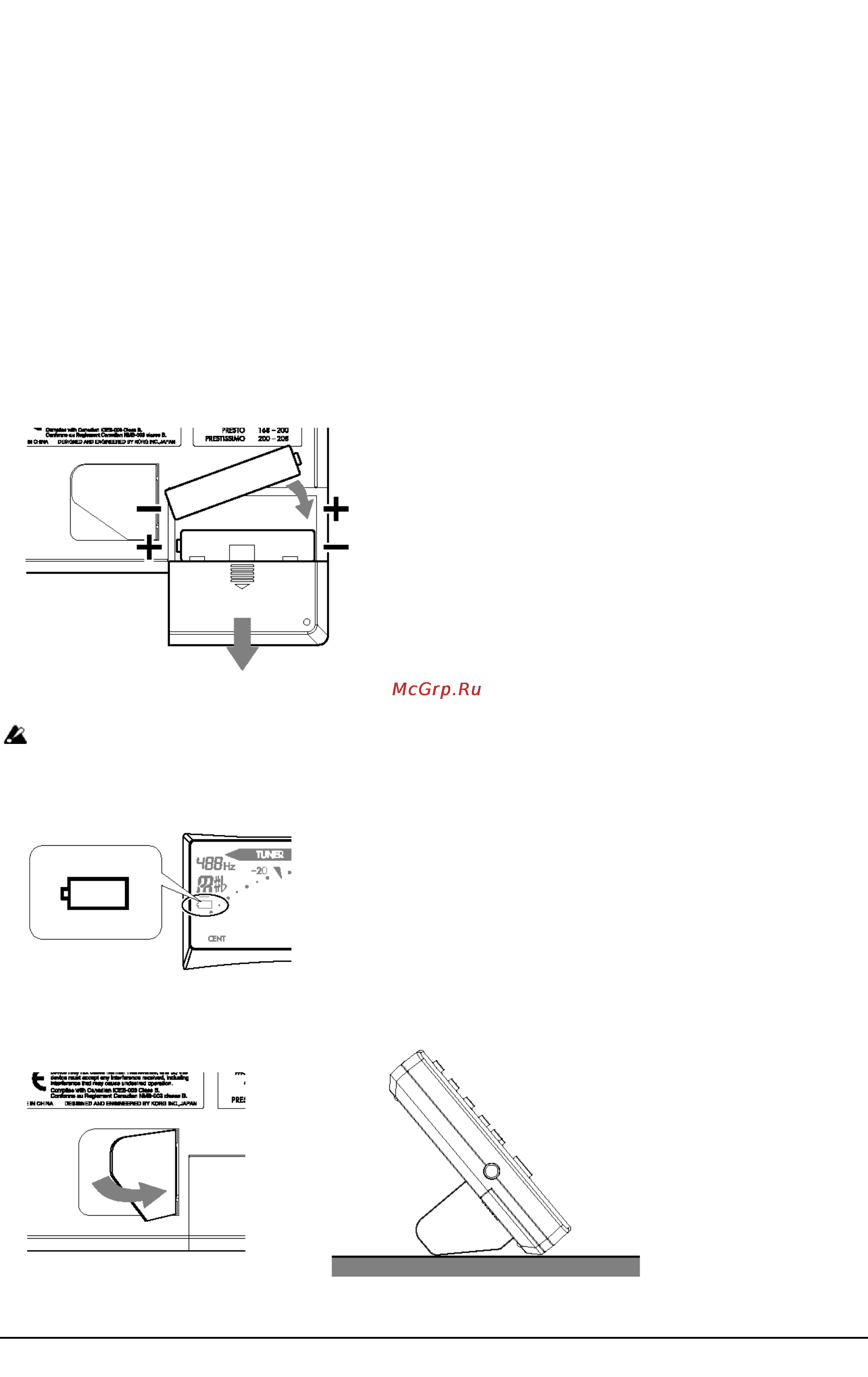 Korg TM40 PW [3/8] Основные возможности