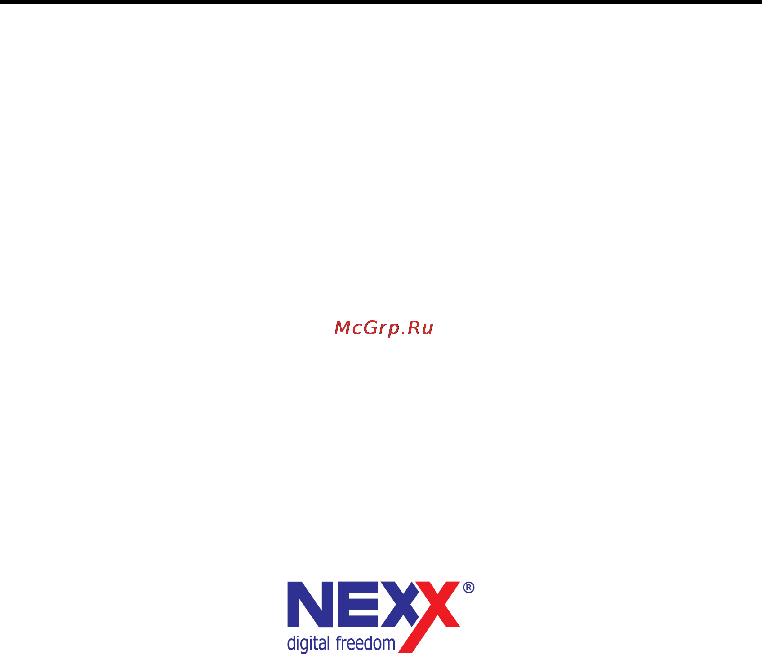 Nexx NNS-4300 Инструкция по эксплуатации онлайн [18/18] 6786
