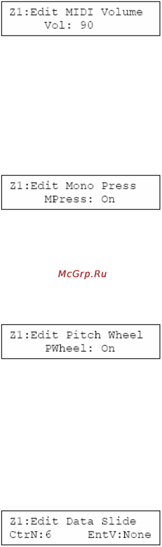 Kurzweil KME61 Инструкция по эксплуатации онлайн [15/31] 6794
