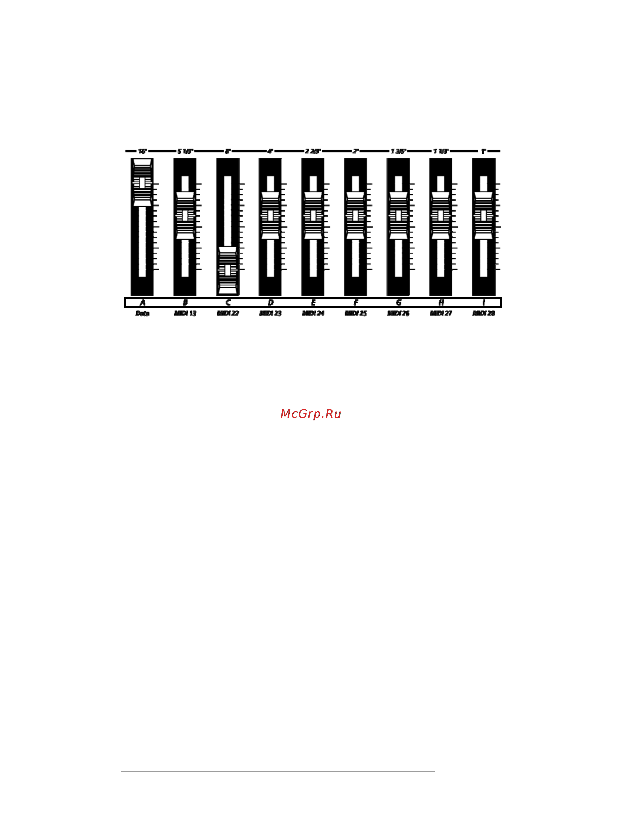 Kurzweil PC361 [37/298] Слайдеры