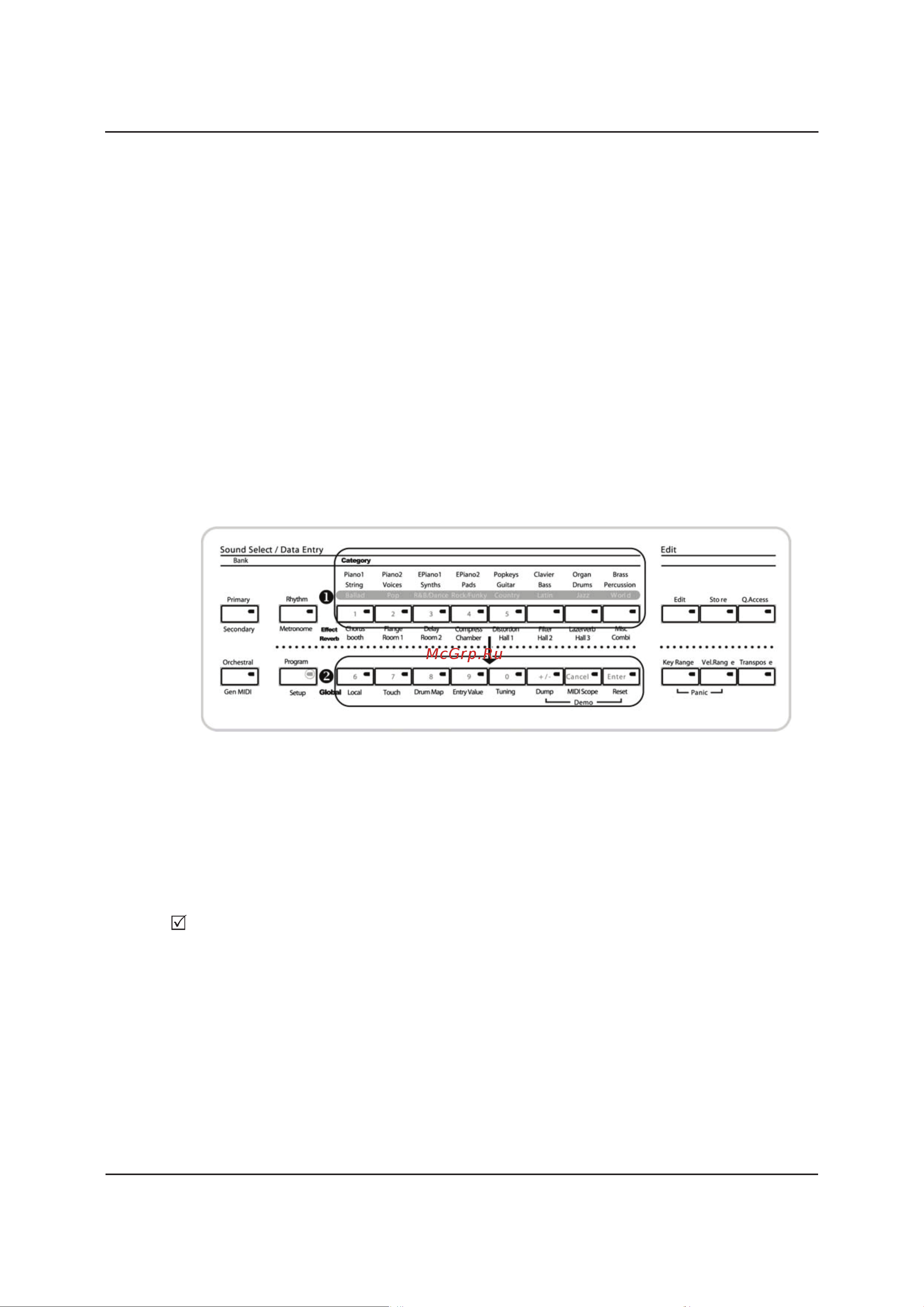 Kurzweil SP3X [34/78] Basic connections