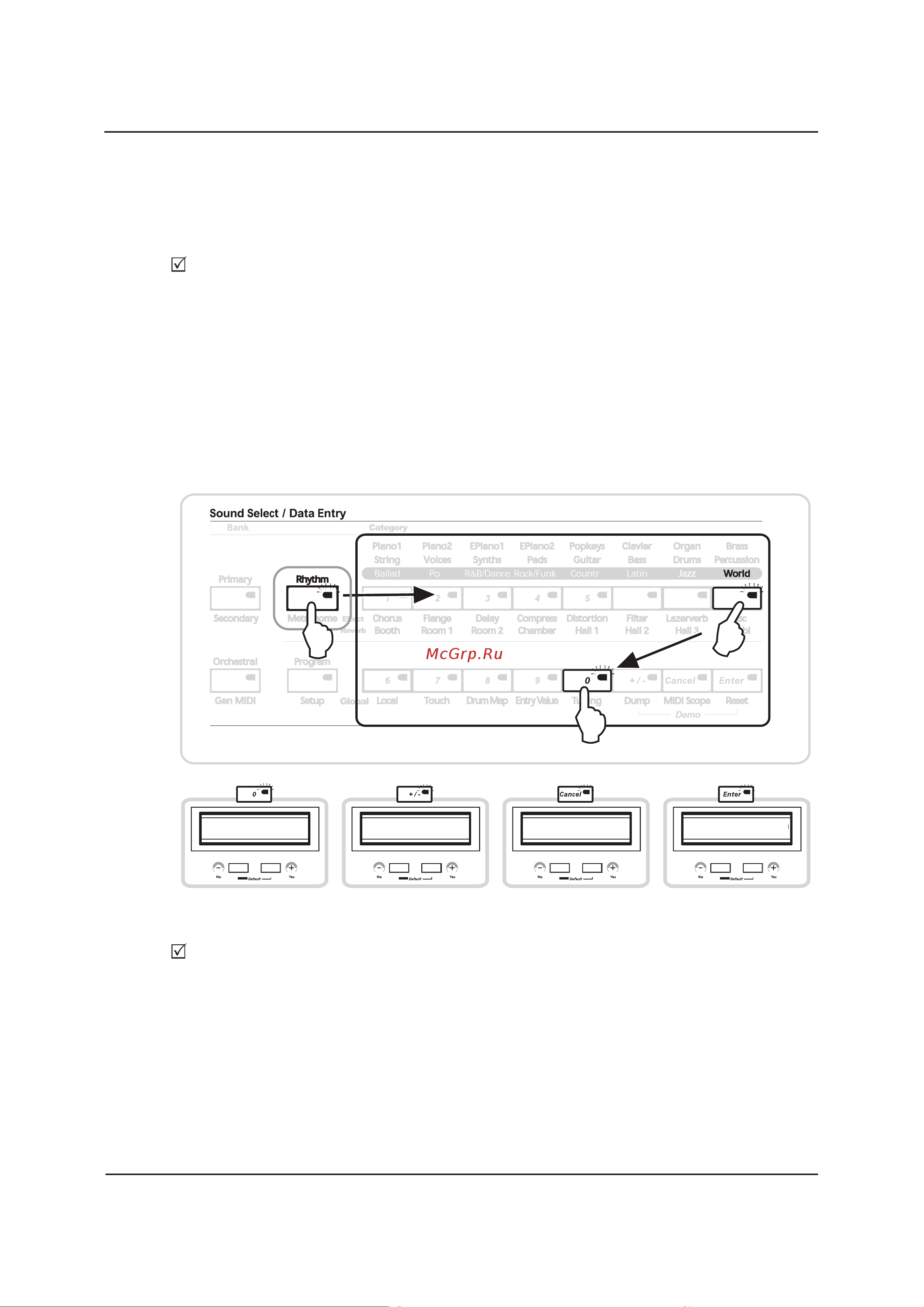 Kurzweil SP3X [37/78] Basic connections