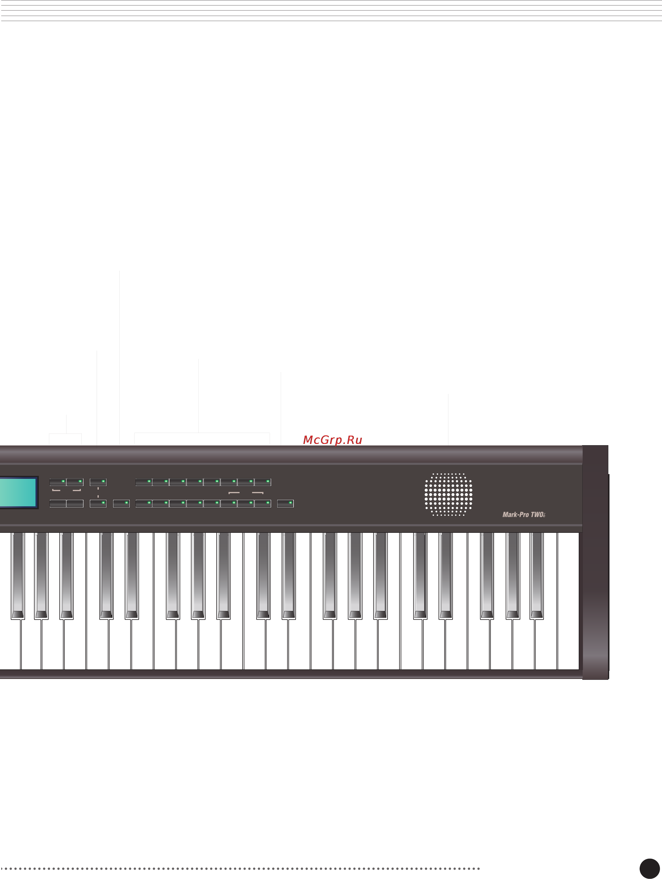 Kurzweil MARK PRO TWOI [12/51] Like a piano тембр пианино стр 37