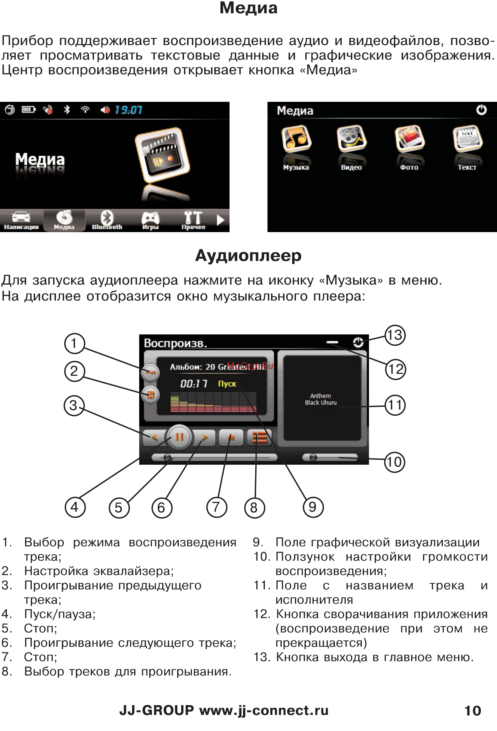 JJ-Connect Autonavigator 3400 WIDE [10/31] Ии слоир www jj connect ru 10