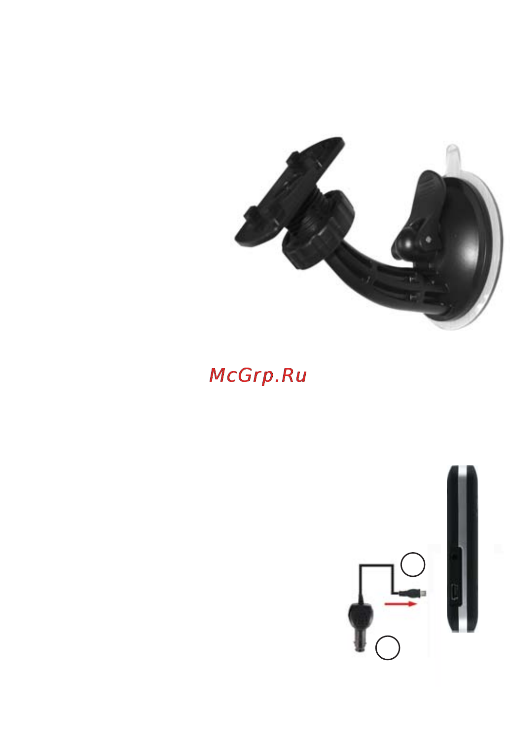 JJ-Connect AutoNavigator 4100W Traffic [7/38] Использование прибора в автомобиле