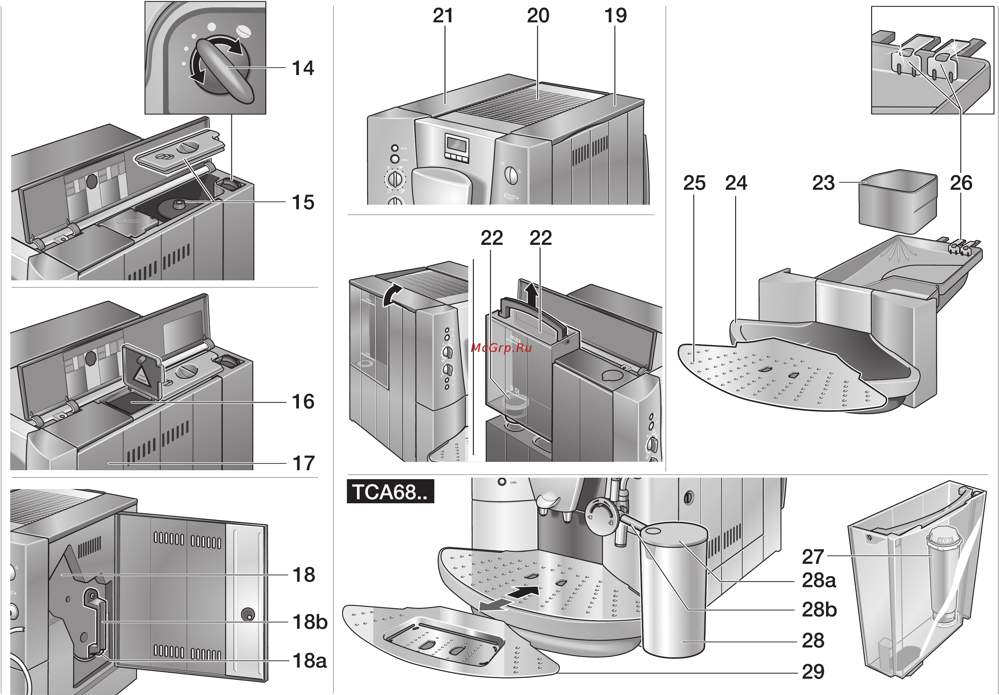 Bosch TCA 6801 Инструкция по эксплуатации онлайн [37/37] 7085
