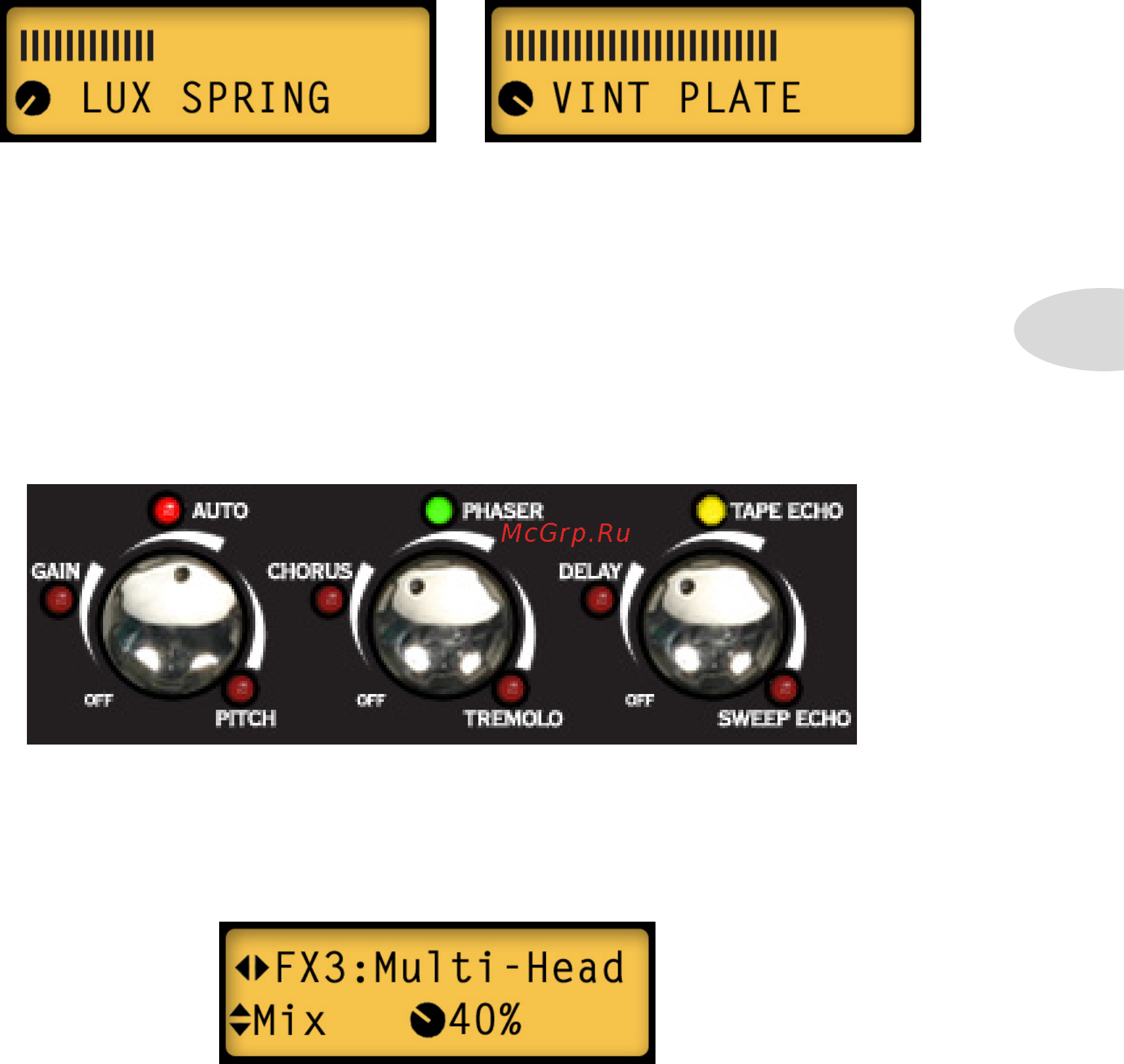 Line6 SPIDER IV 120 [19/33] Персональные настройки smart fx