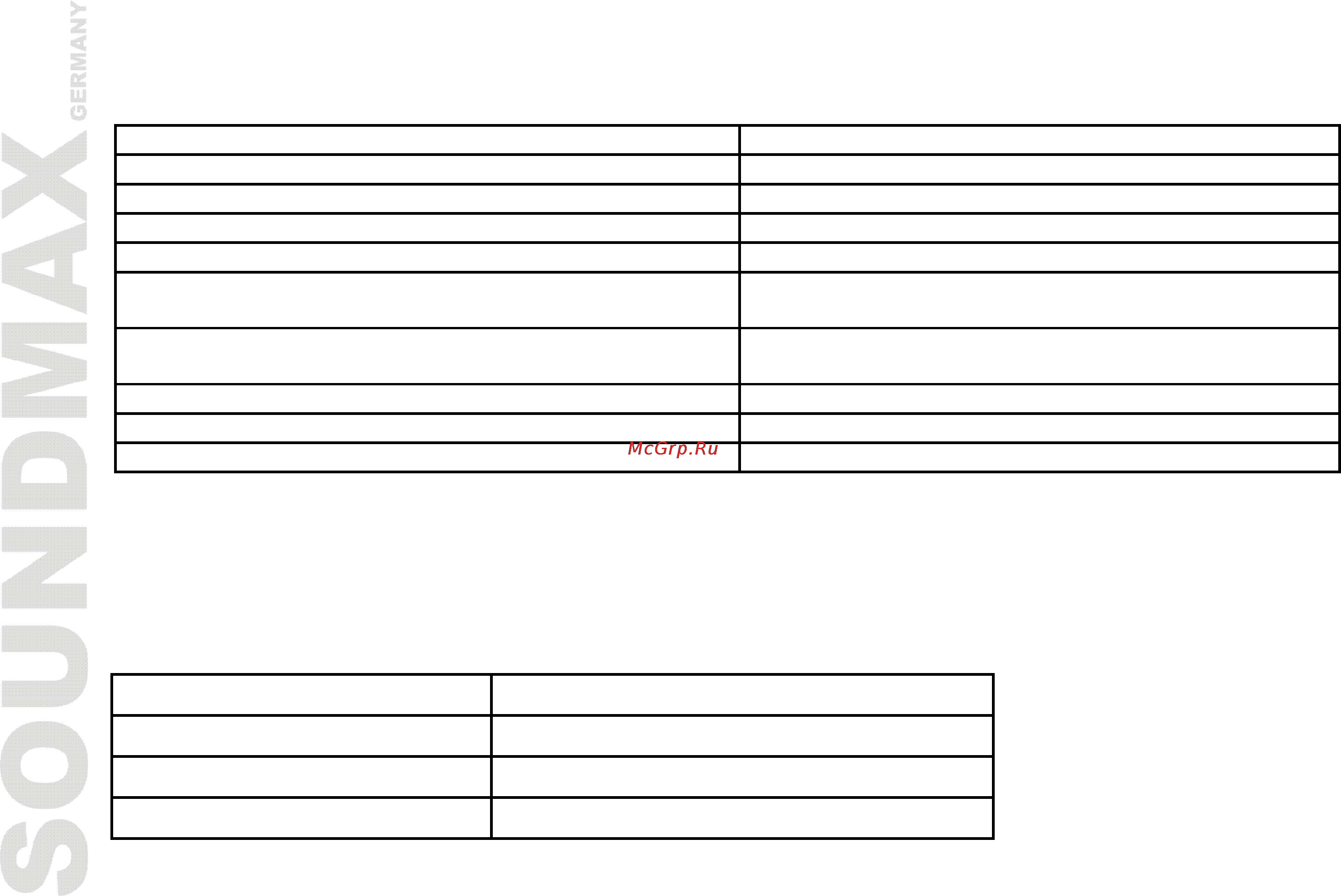 Soundmax SM-3111 [6/11] Specification