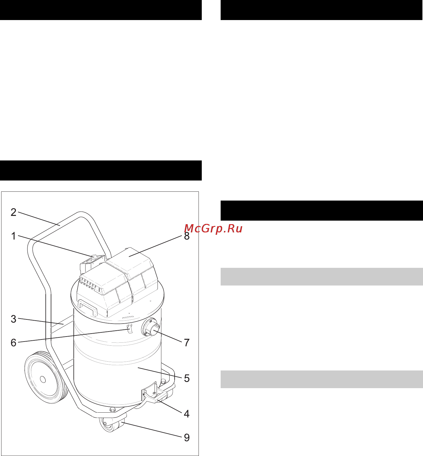 Karcher NT 802 IV [15/176] Consignes de sécurité