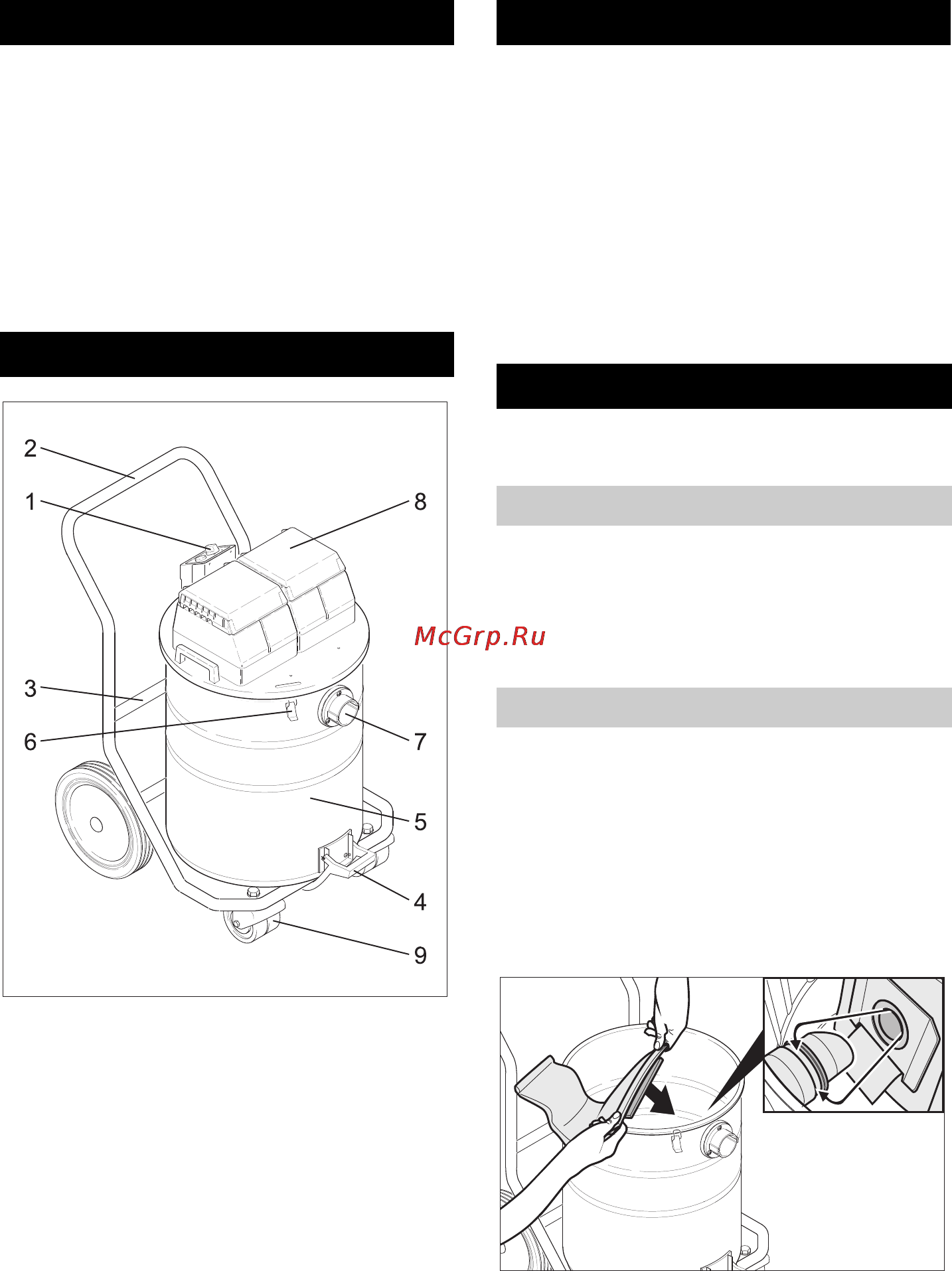 Karcher NT 802 I O.ZUBEHOER [161/176] Naudojimas pagal paskirtį