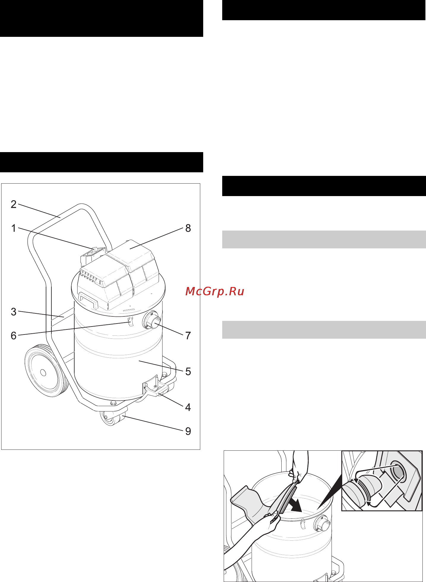 Karcher NT 802 I O.ZUBEHOER [49/176] Bestemmelsesmæssig an vendelse