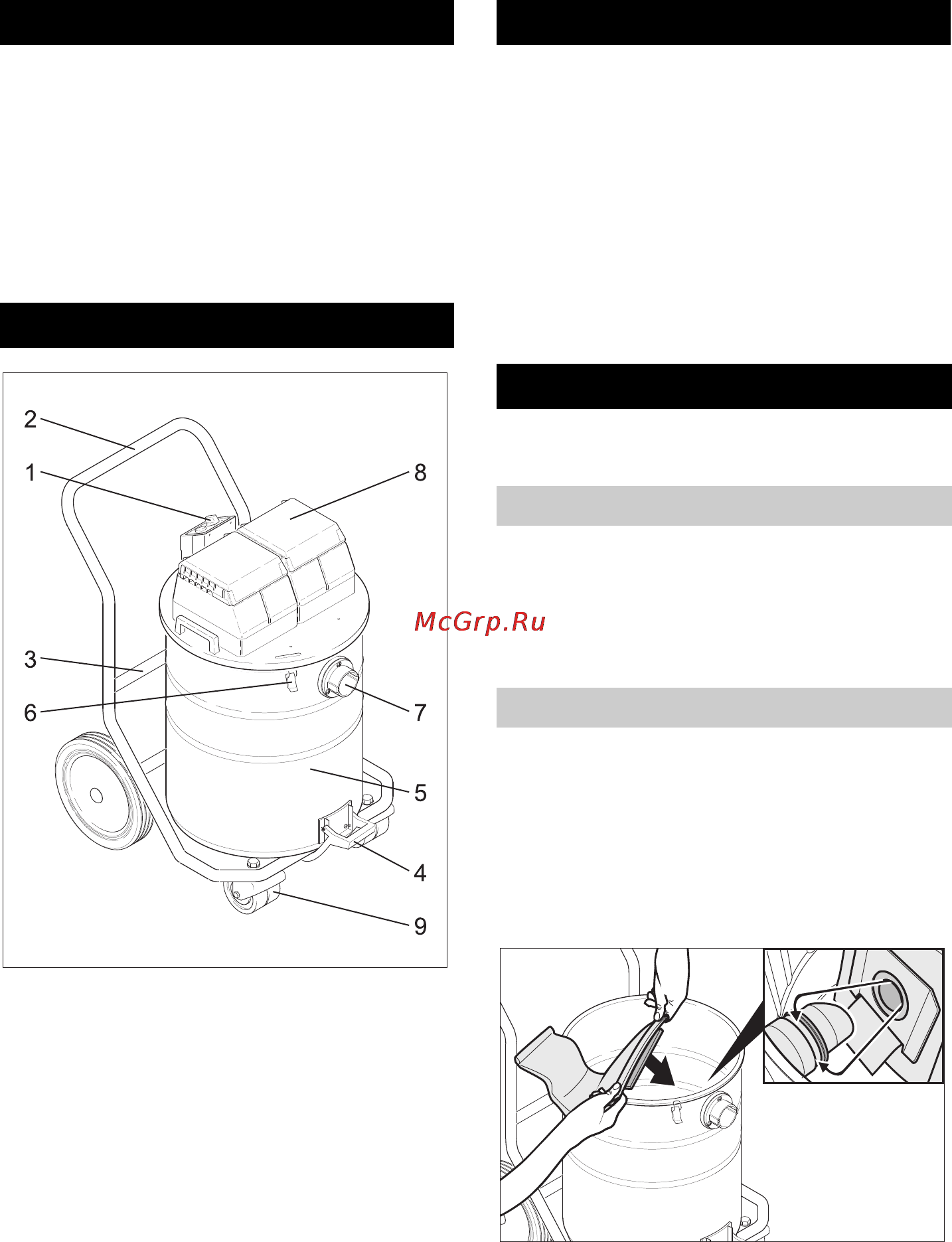 Karcher NT 802 I O.ZUBEHOER [55/176] Forskriftsmessig bruk