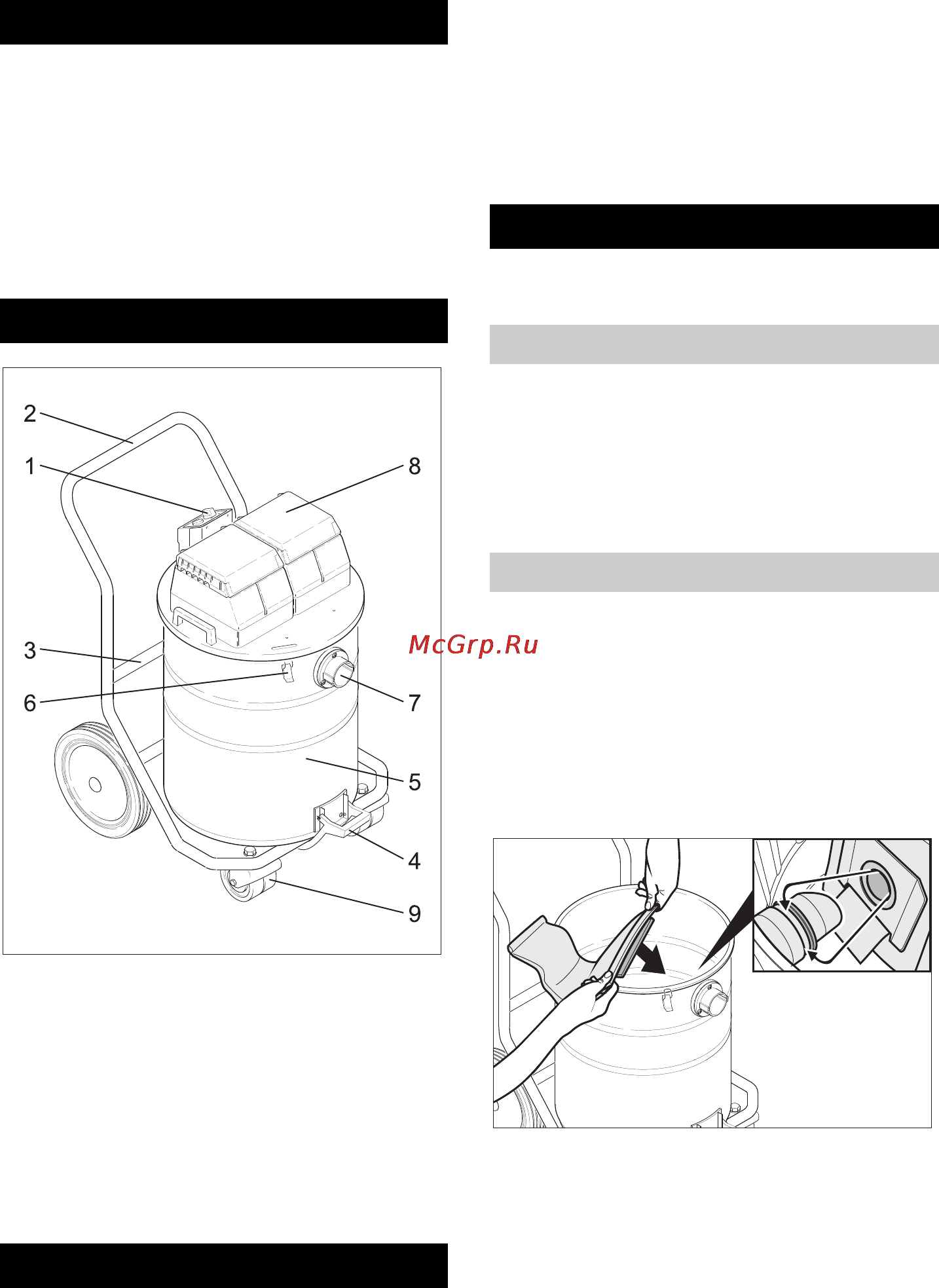 Karcher NT 802 IV [9/176] Device elements