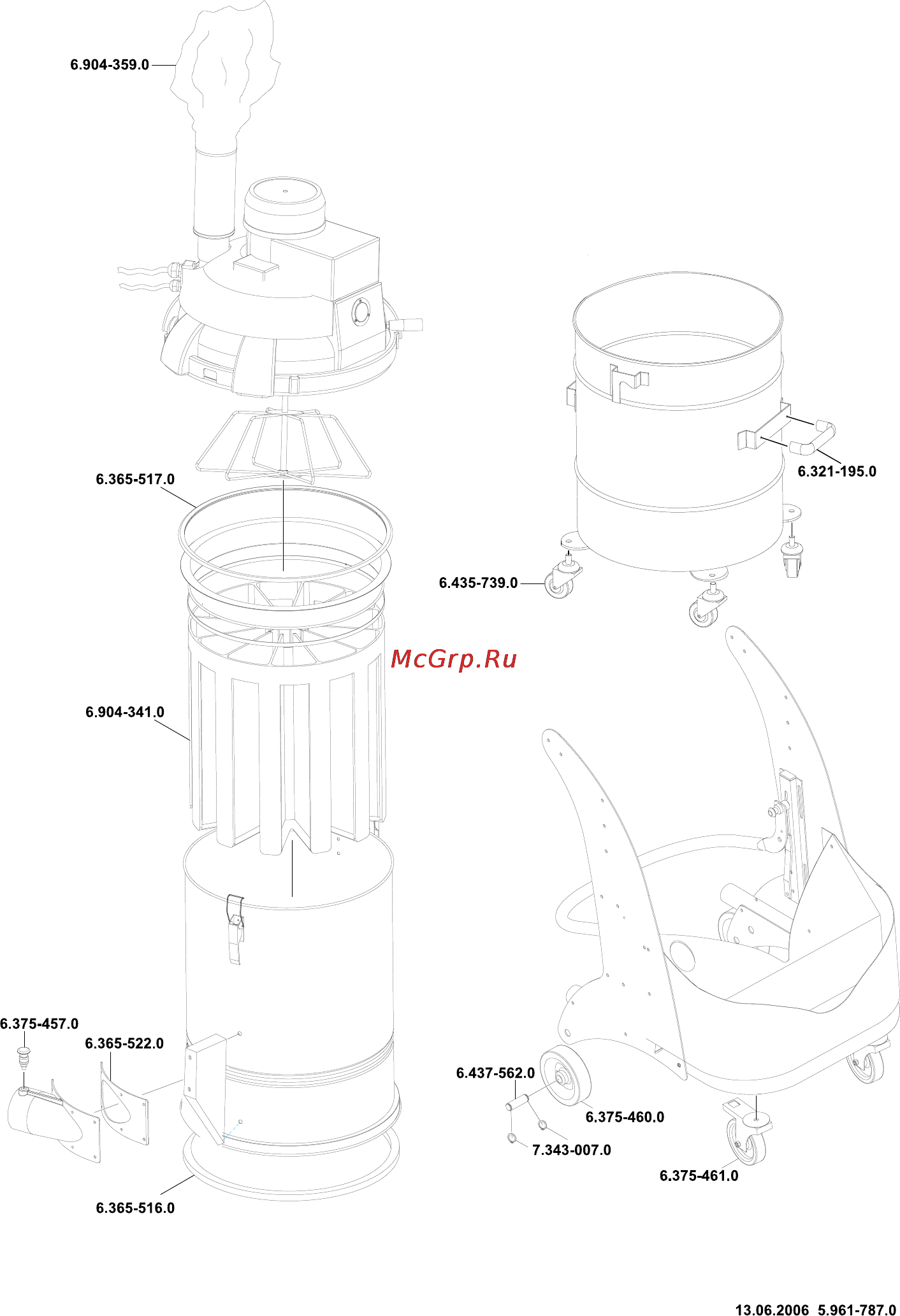 Karcher IV 60/27-1 M B1 Инструкция по эксплуатации онлайн [249/250] 7250