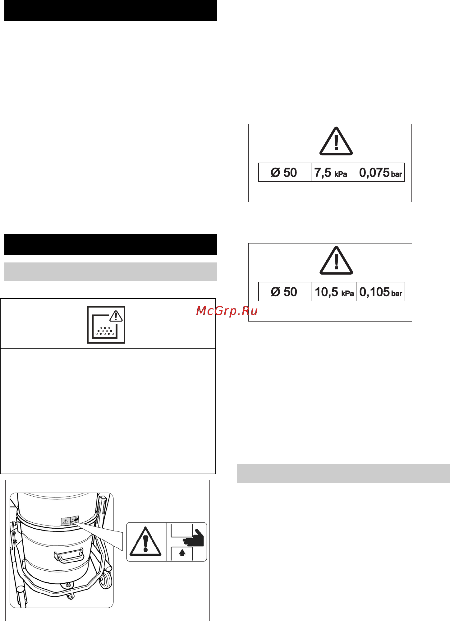 Karcher IV 60/27-1 M B1 [94/250] Käyttötarkoitus