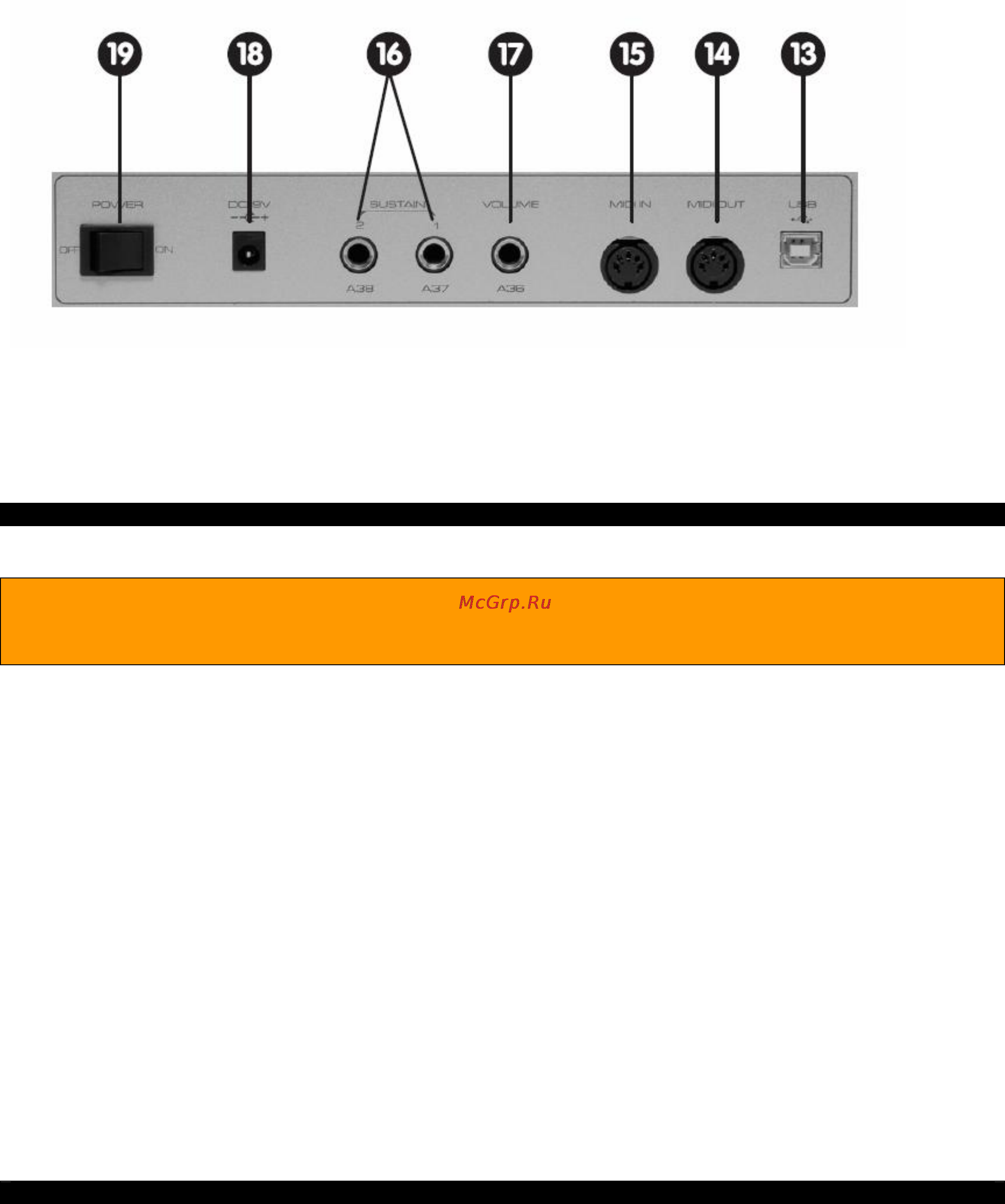 M-Audio KEYSTATION 88 PRO [3/9] Подключение вашей клавиатуры
