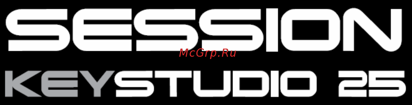 M-Audio KEYSTUDIO 25 Инструкция по эксплуатации онлайн