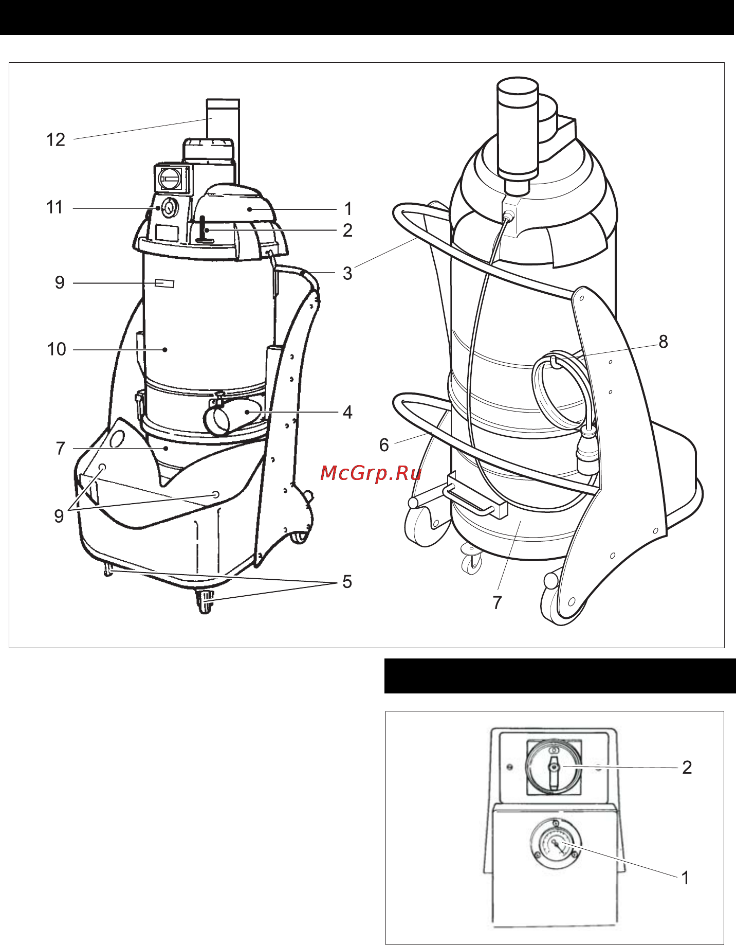 Karcher IV 60/30 [12/196] Device elements