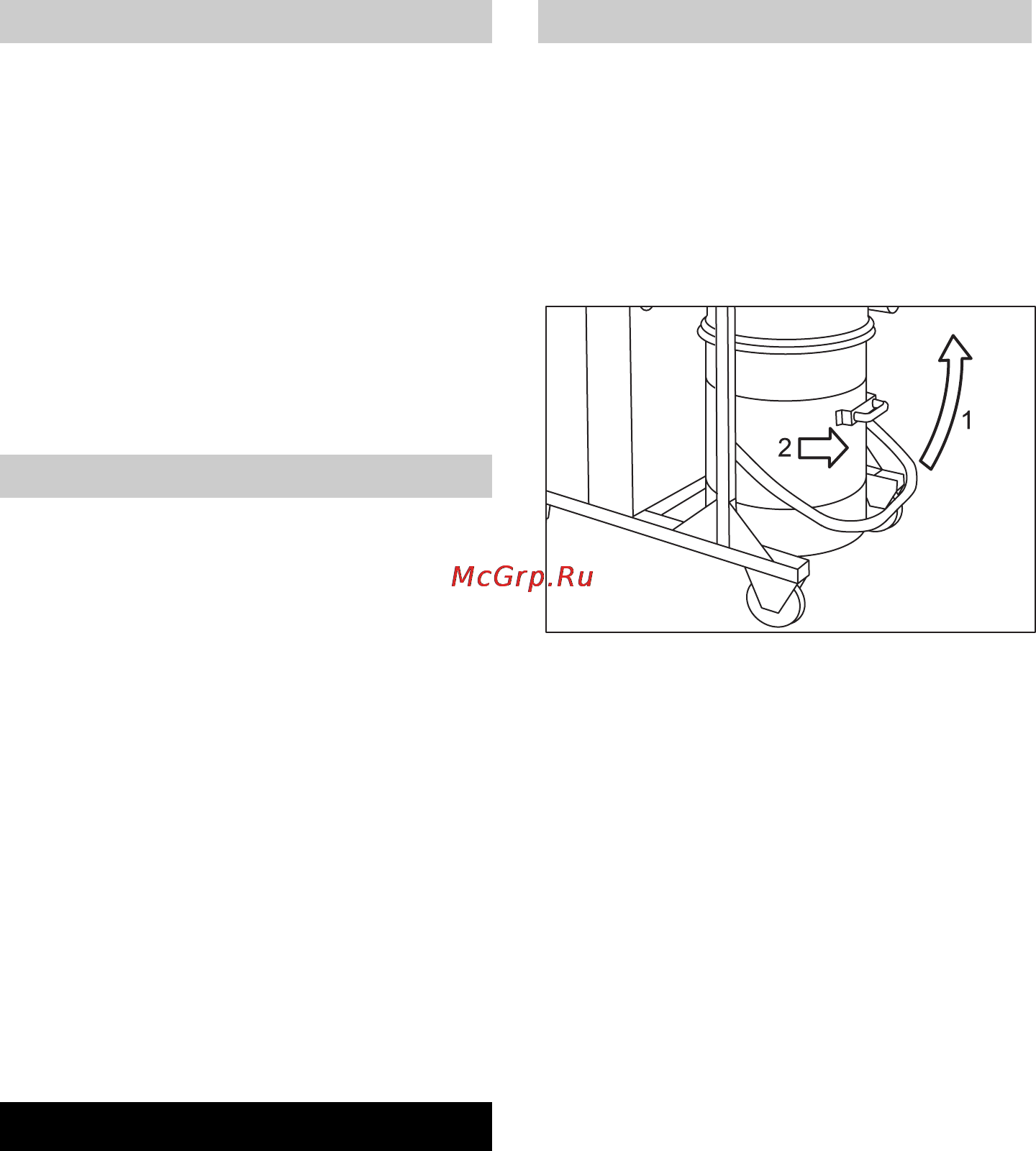Karcher IV 100 / 40 [26/262] Mise hors service