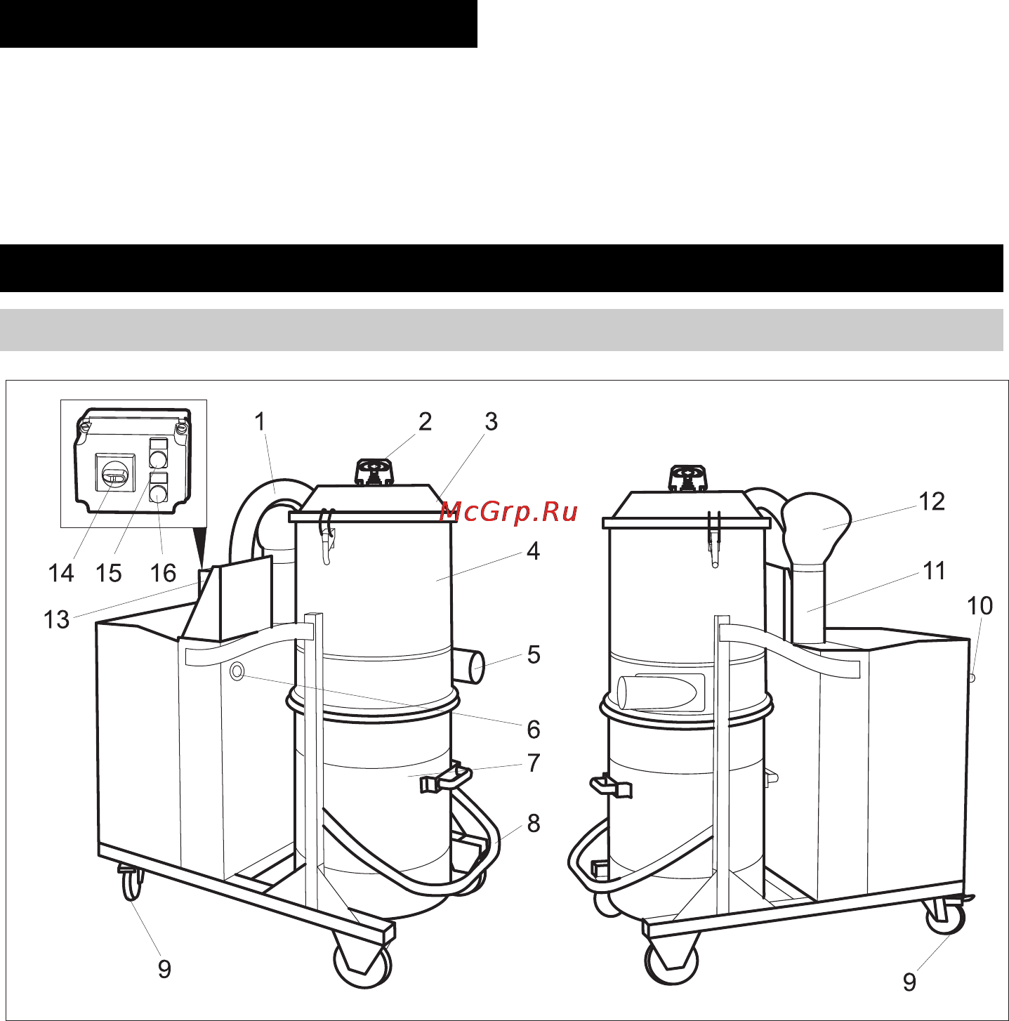 Karcher IV 100 / 40 M B1 [15/320] Device elements
