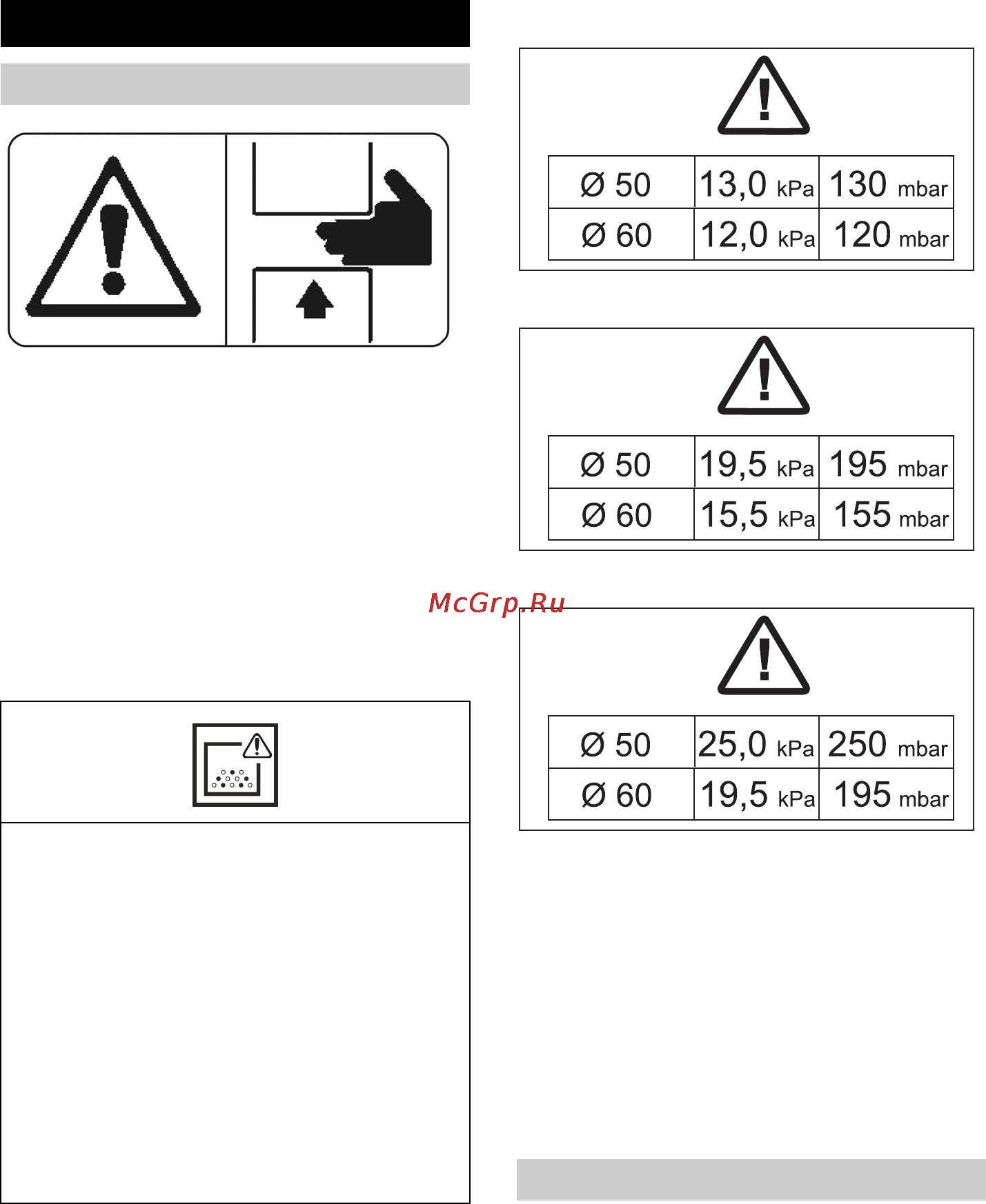 Karcher IV 100 / 55 M B1 [41/320] Norme di sicurezza