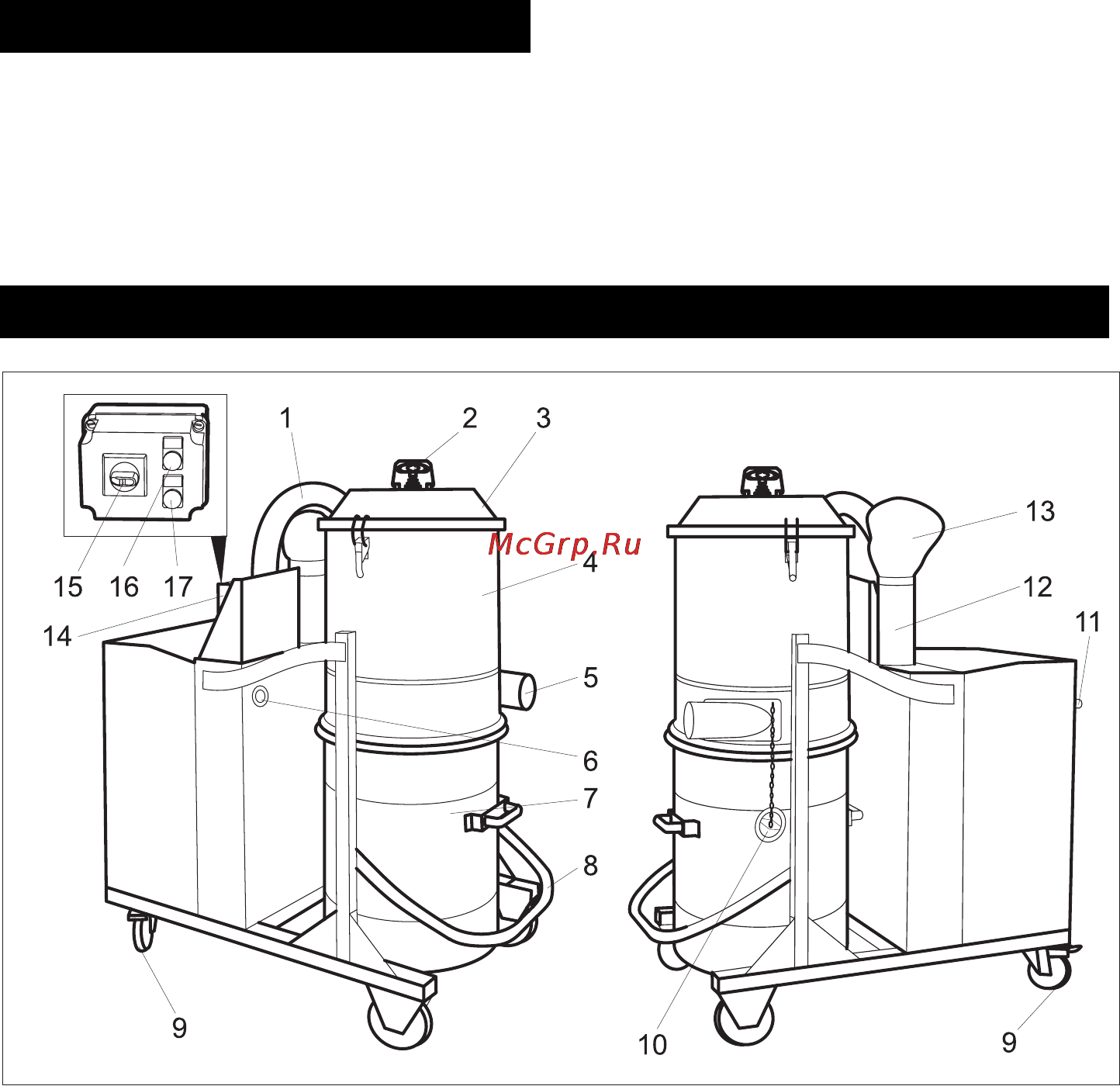 Karcher IV 100/55 H B1 [14/282] Device elements