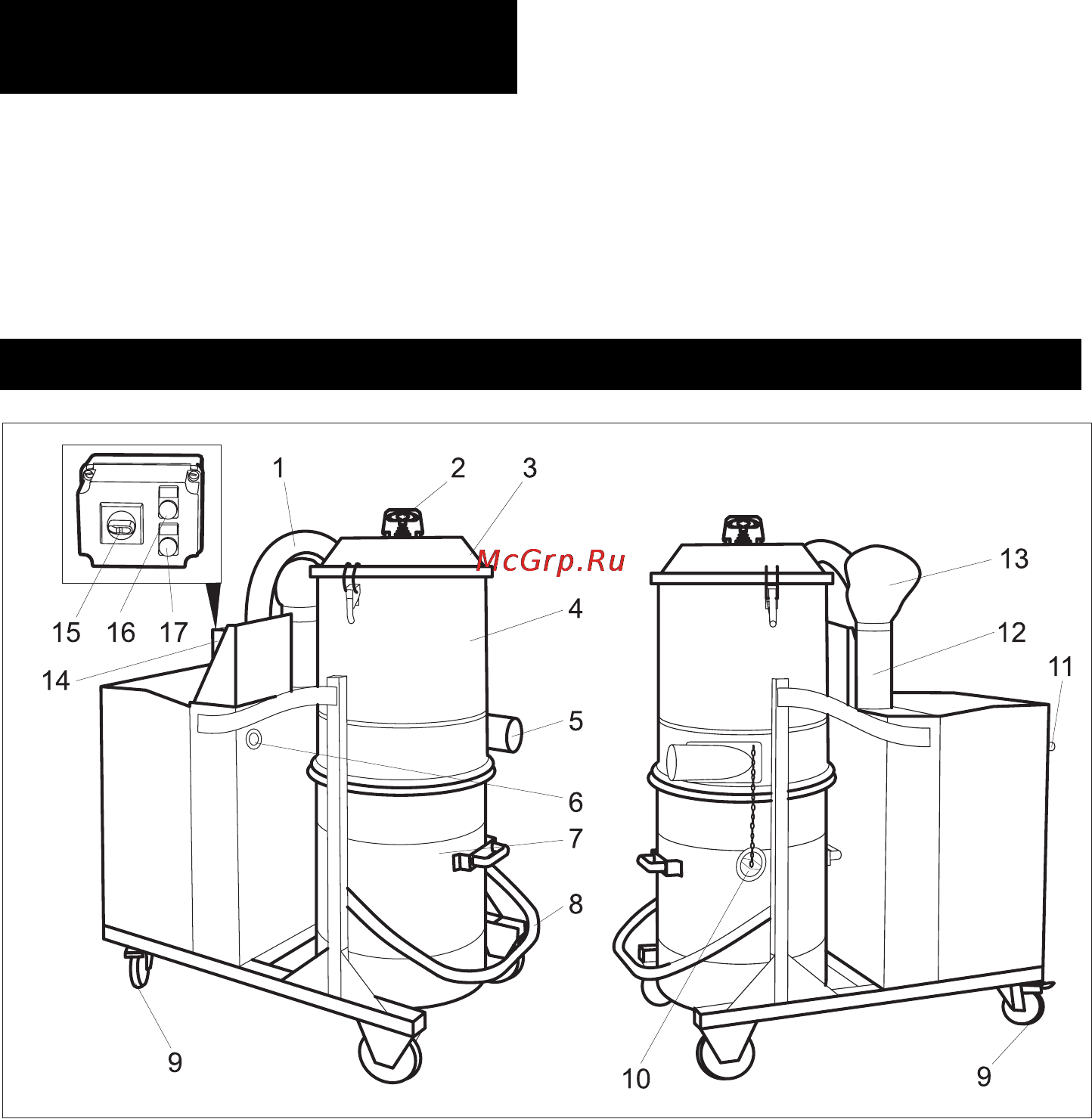 Karcher IV 100/55 H B1 [229/282] Елементи на уреда