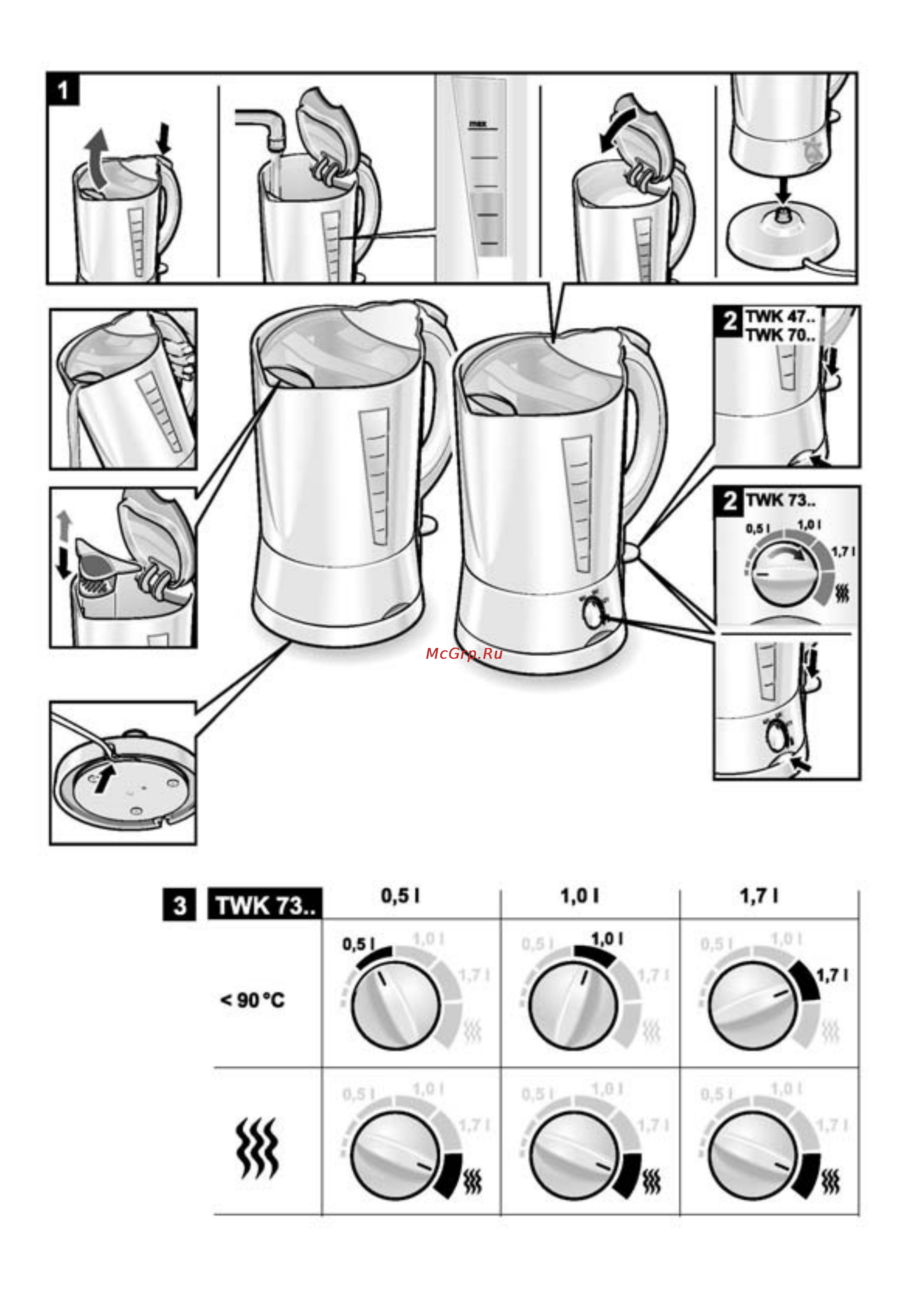 Bosch TWK-7006 Инструкция по эксплуатации онлайн [2/6] 7324