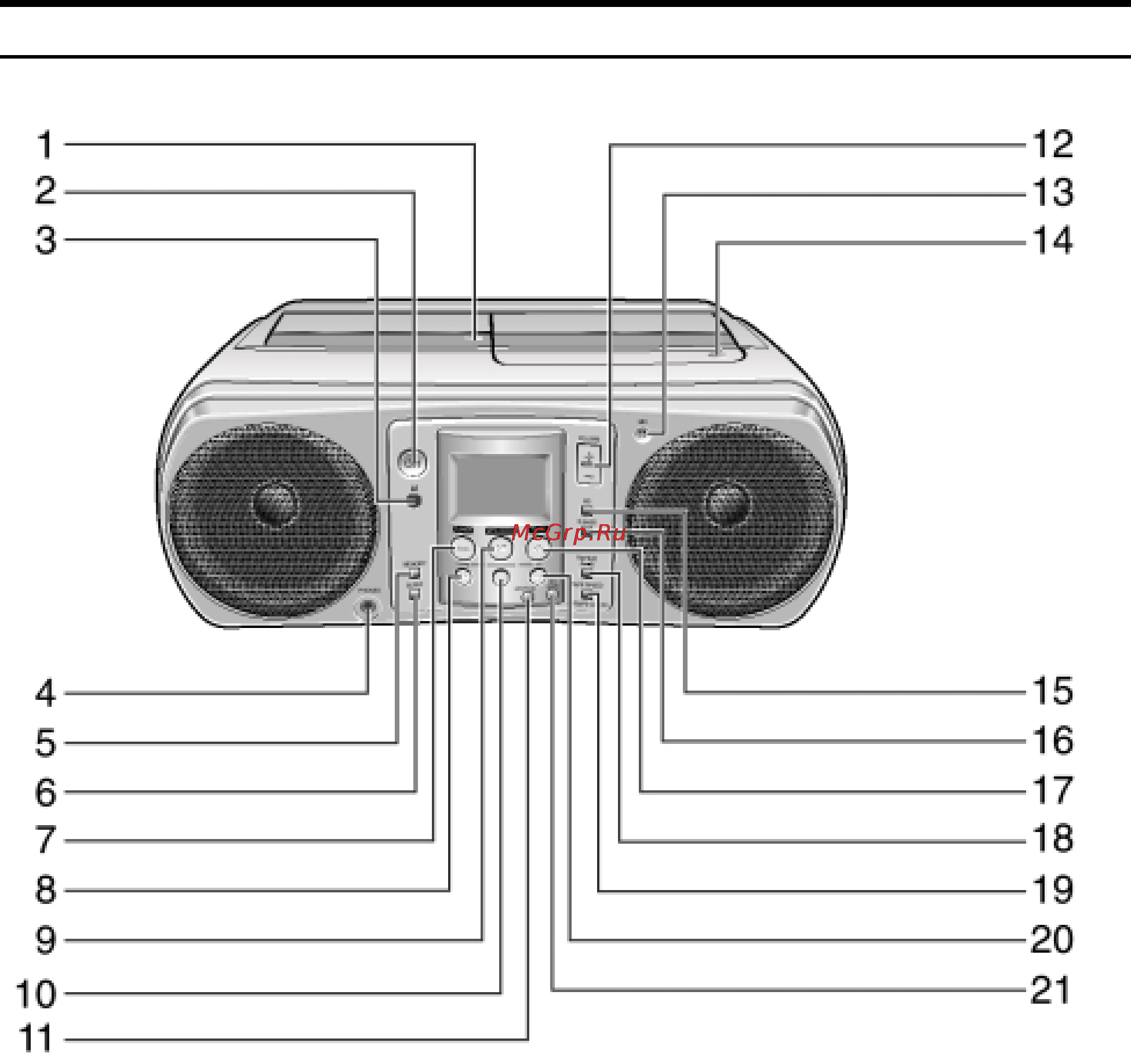 Samsung RCD-Y65M [4/32] Передняя панель