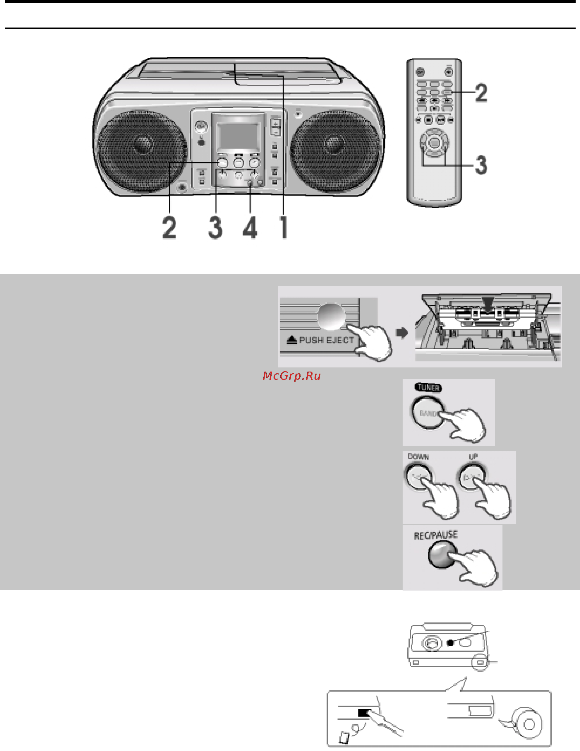 Samsung RCD-Y65 [15/31] Запись передачи радиостанции