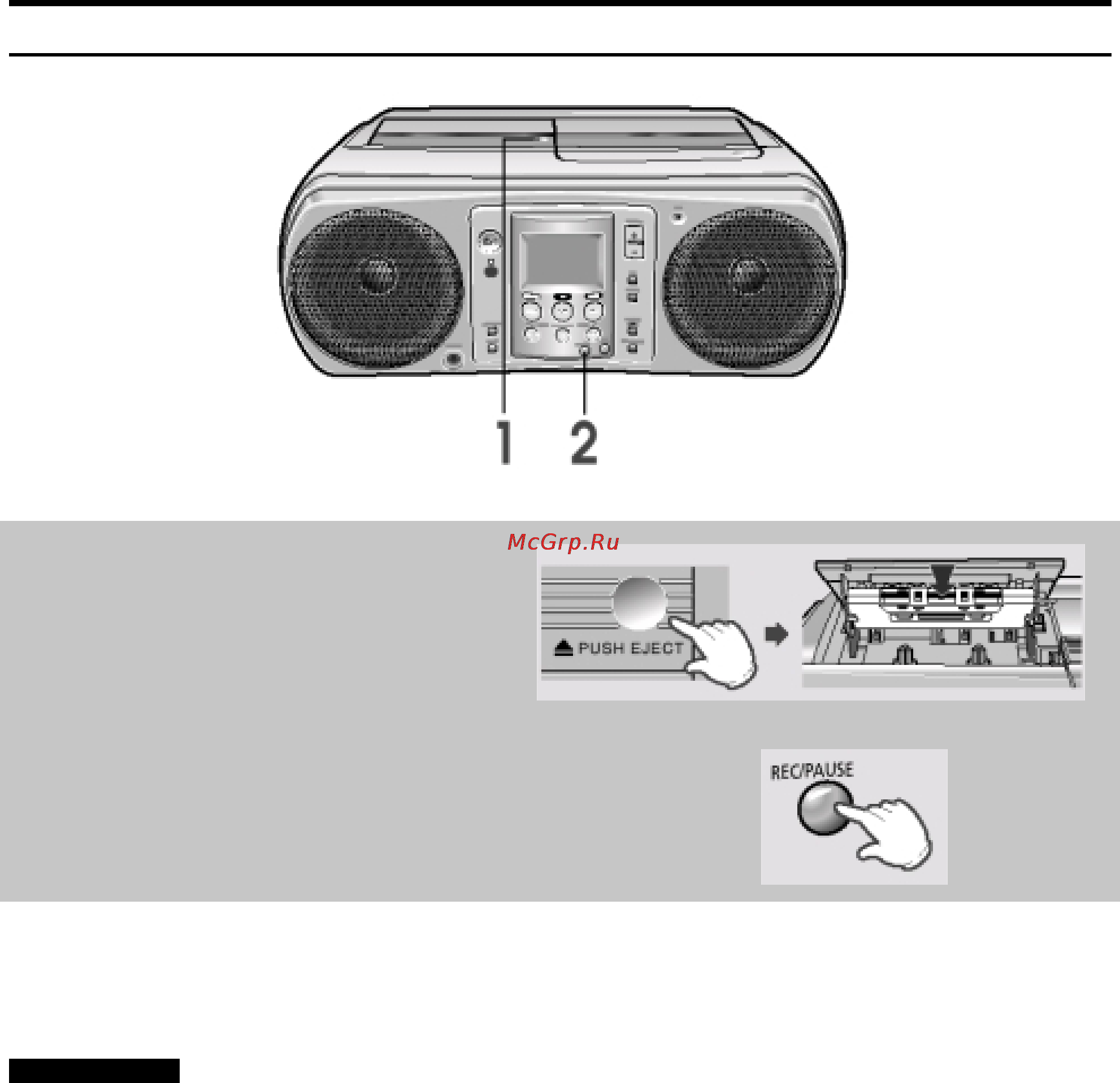 Samsung RCD-Y65 [17/31] Запись со встроенного микрофона