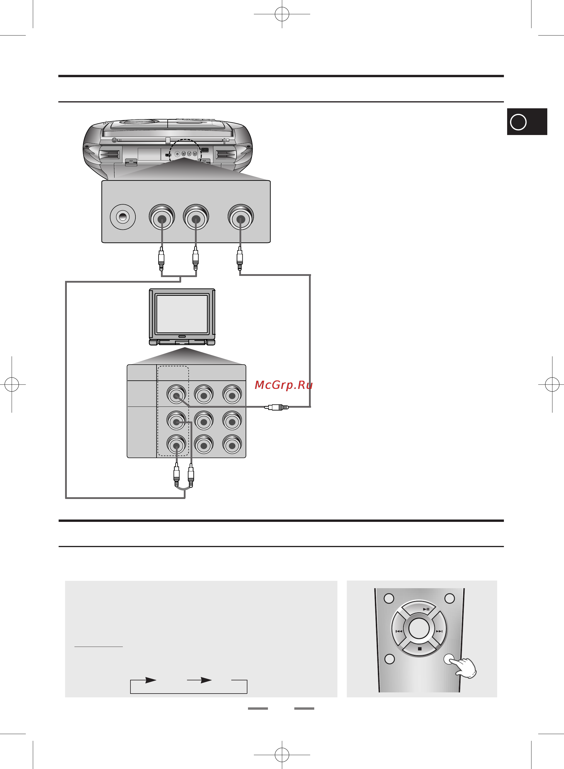 Samsung RCD-VS30 [7/38] Подсоединение к внешним устройствам