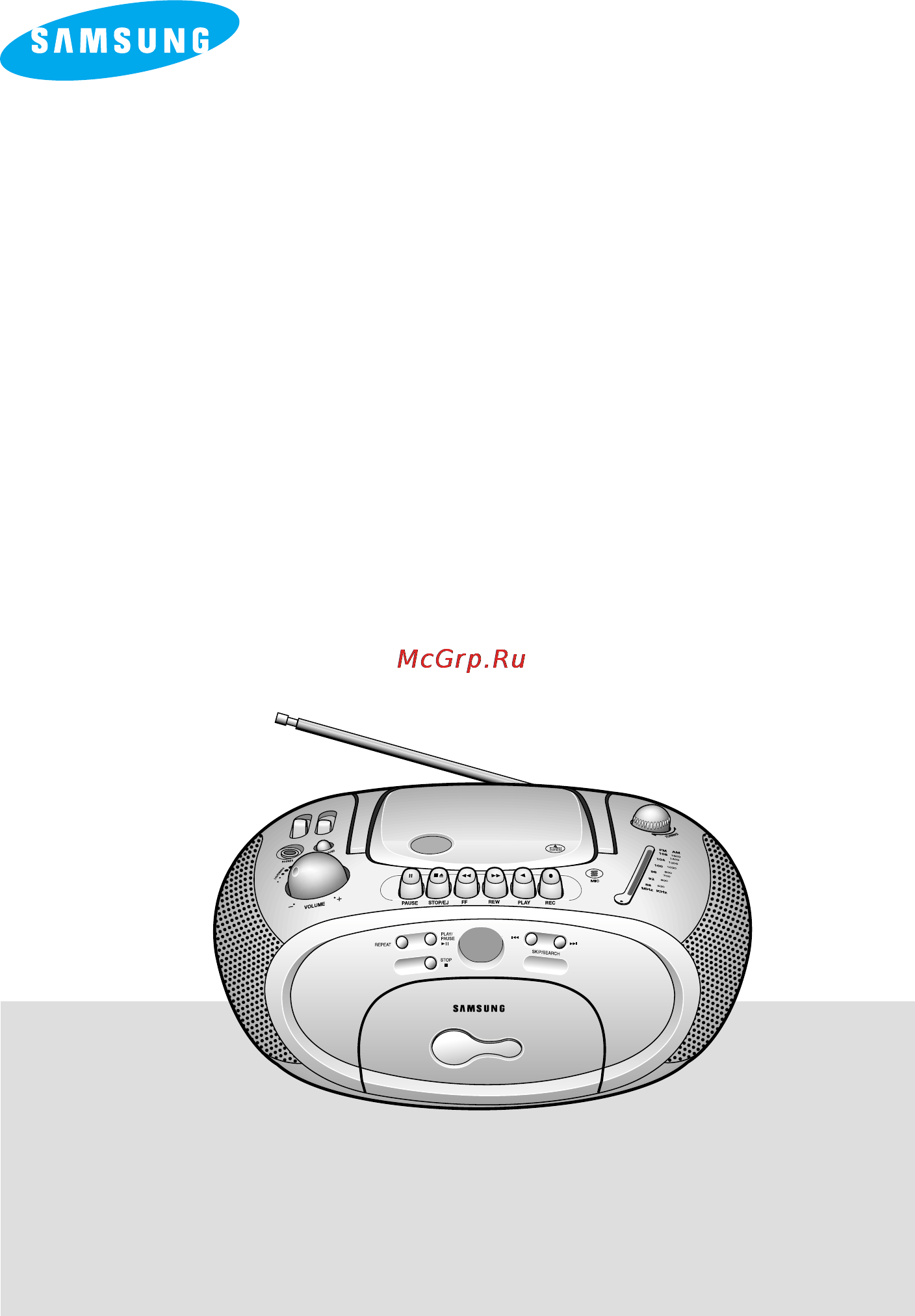 Samsung RCD-S20 Инструкция по эксплуатации онлайн