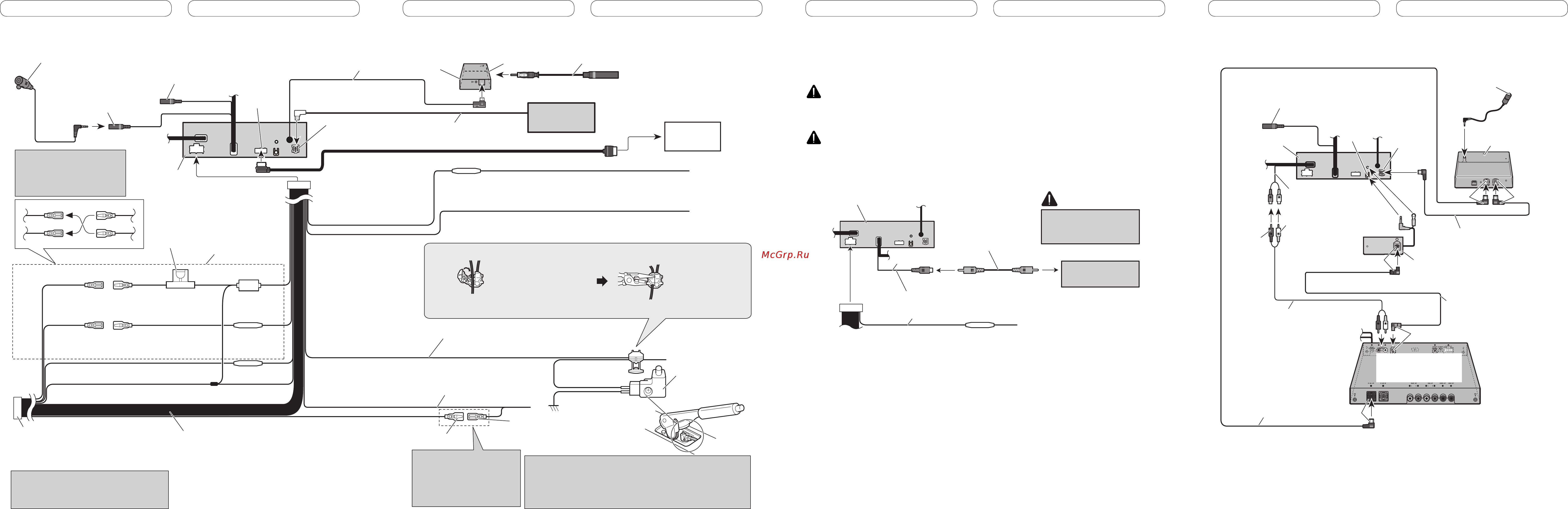 Pioneer AVH-P5200BT [2/8] Connecting the power cord
