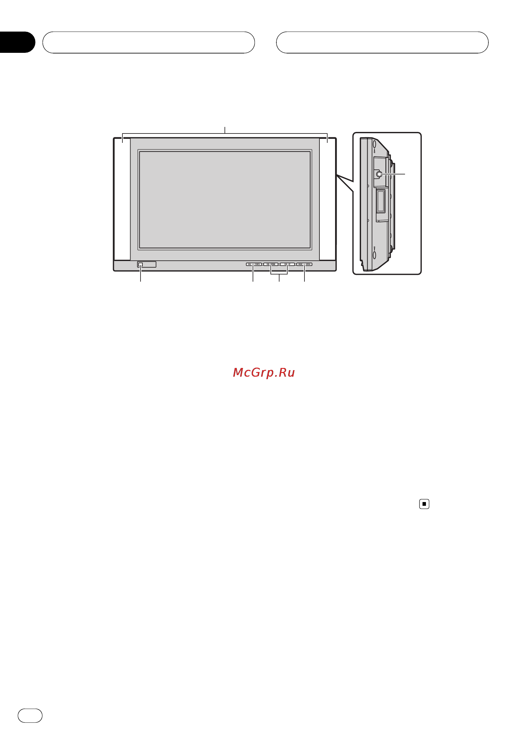 Pioneer AVD-W9000 [8/44] Operating this unit