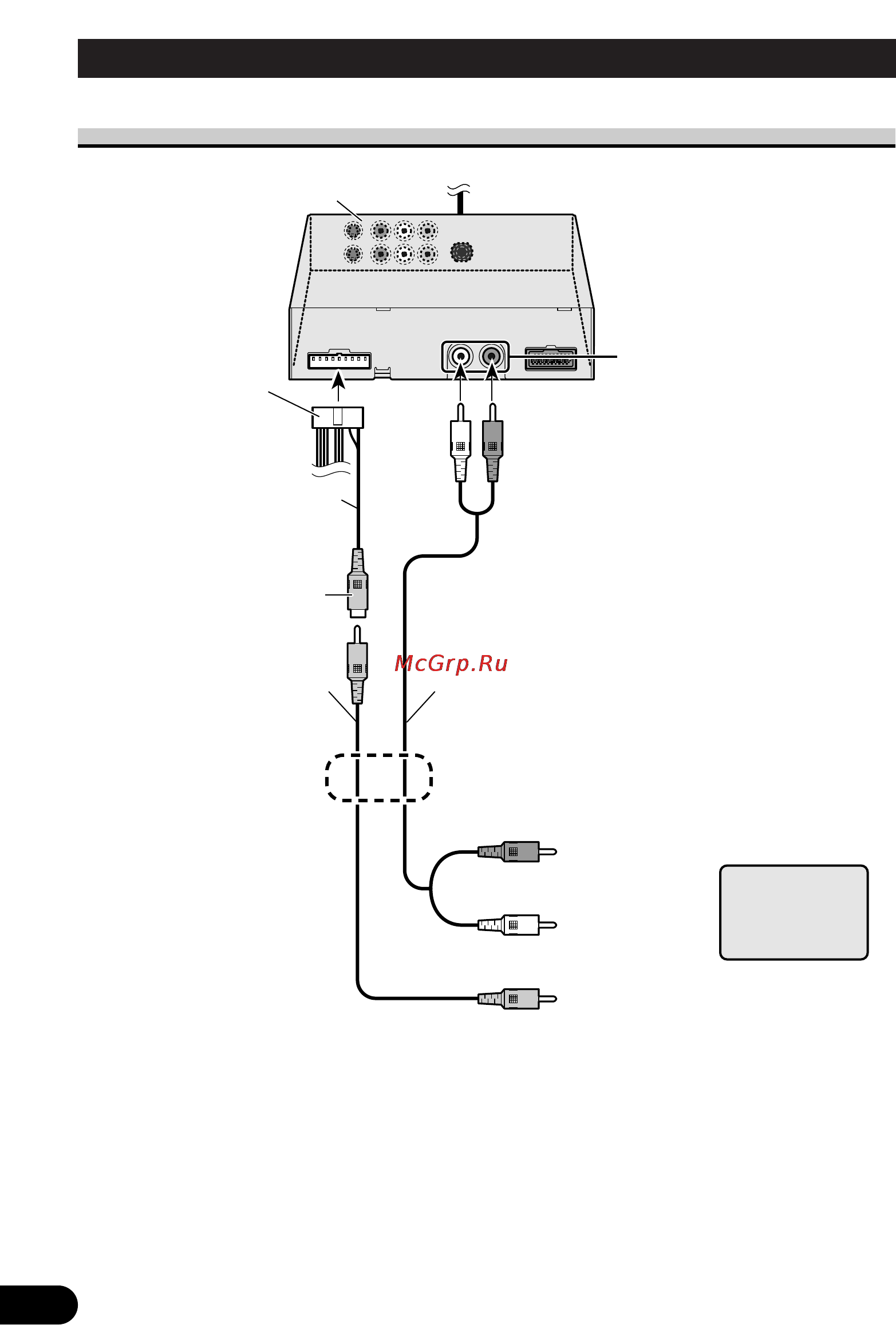 Pioneer AVD-W8000 [66/104] Conexión del sistema