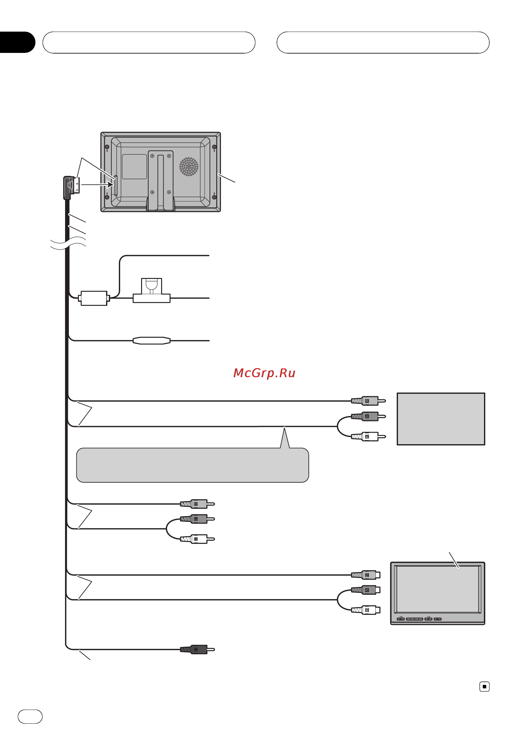 Pioneer AVD-W7900 [46/117] Anschluss und installation