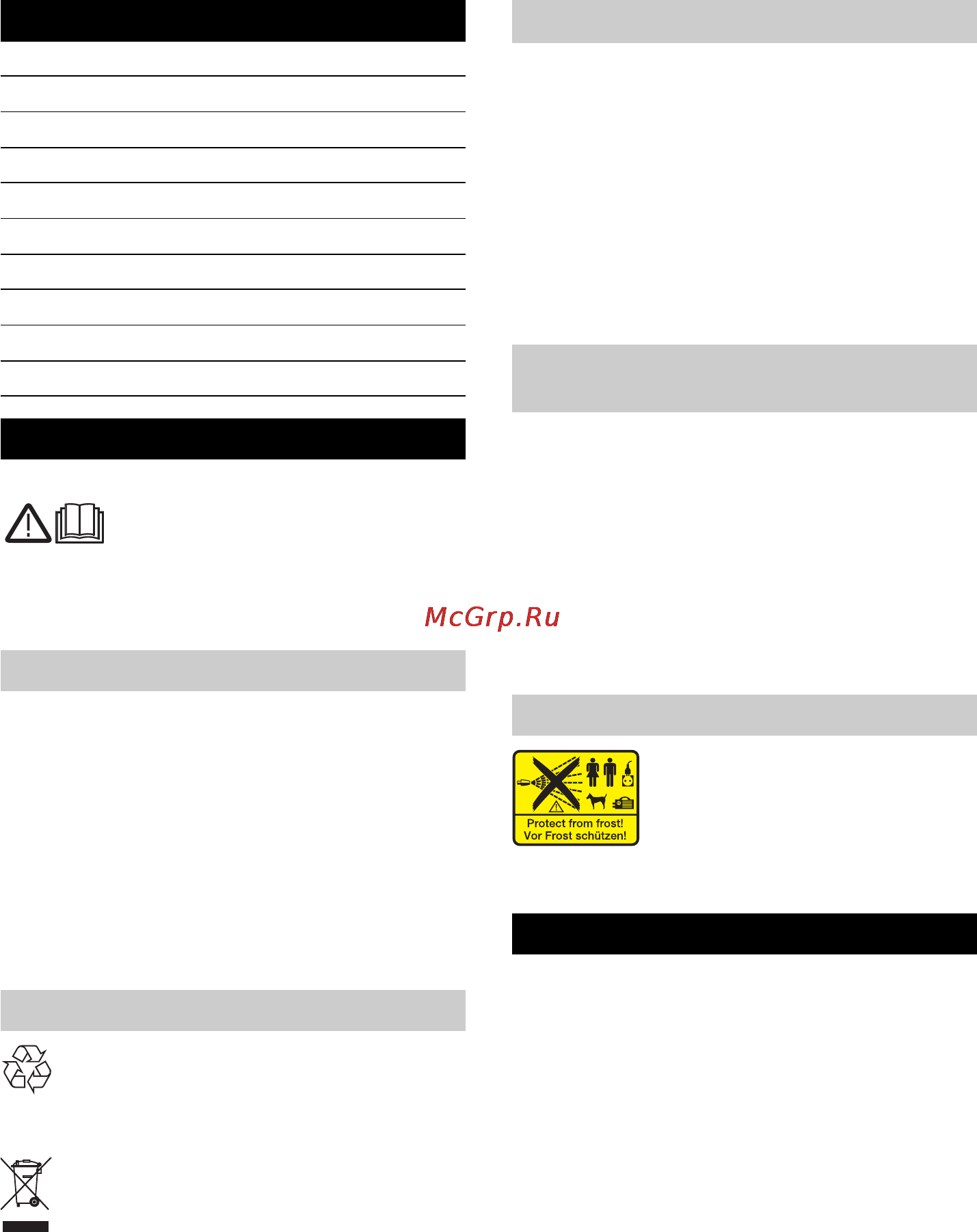 Karcher K 2.14 [167/192] Bendrieji nurodymai