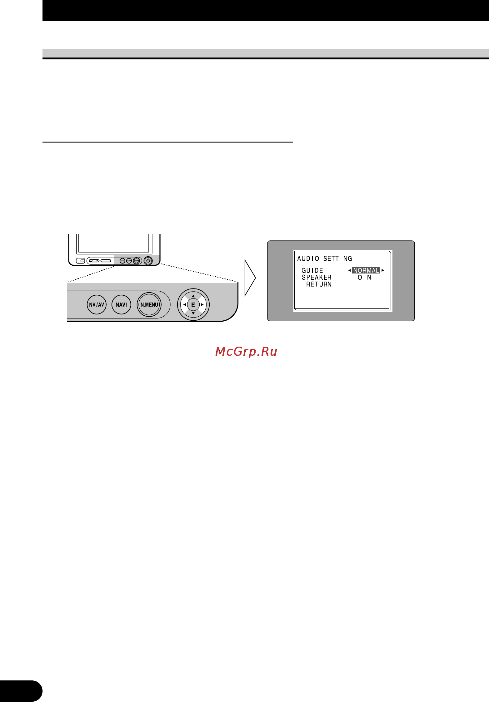 Pioneer AVD-W6210 [20/112] Operating the setup menu