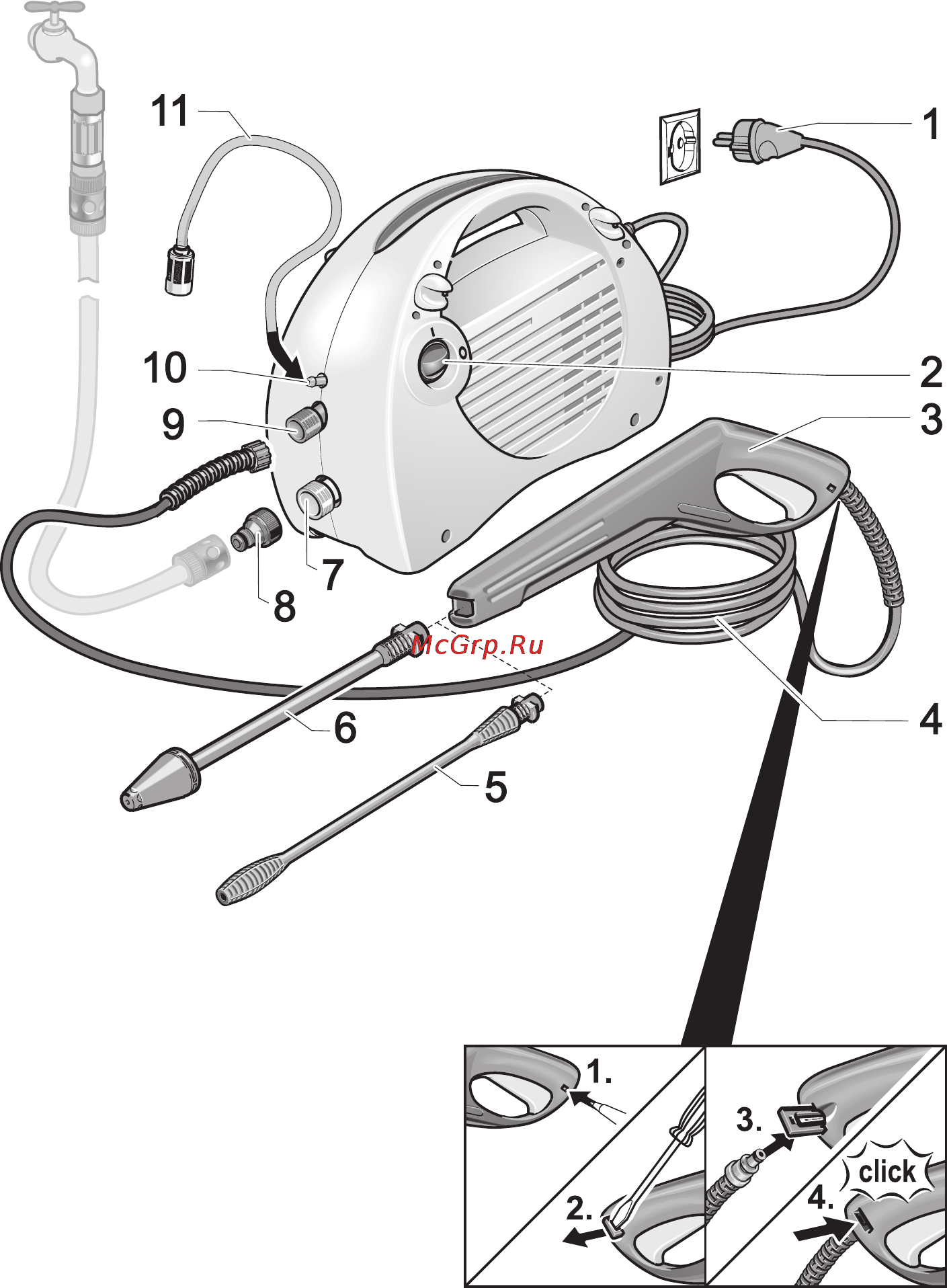 Karcher K 2.08 plus Инструкция по эксплуатации онлайн [2/136] 7579