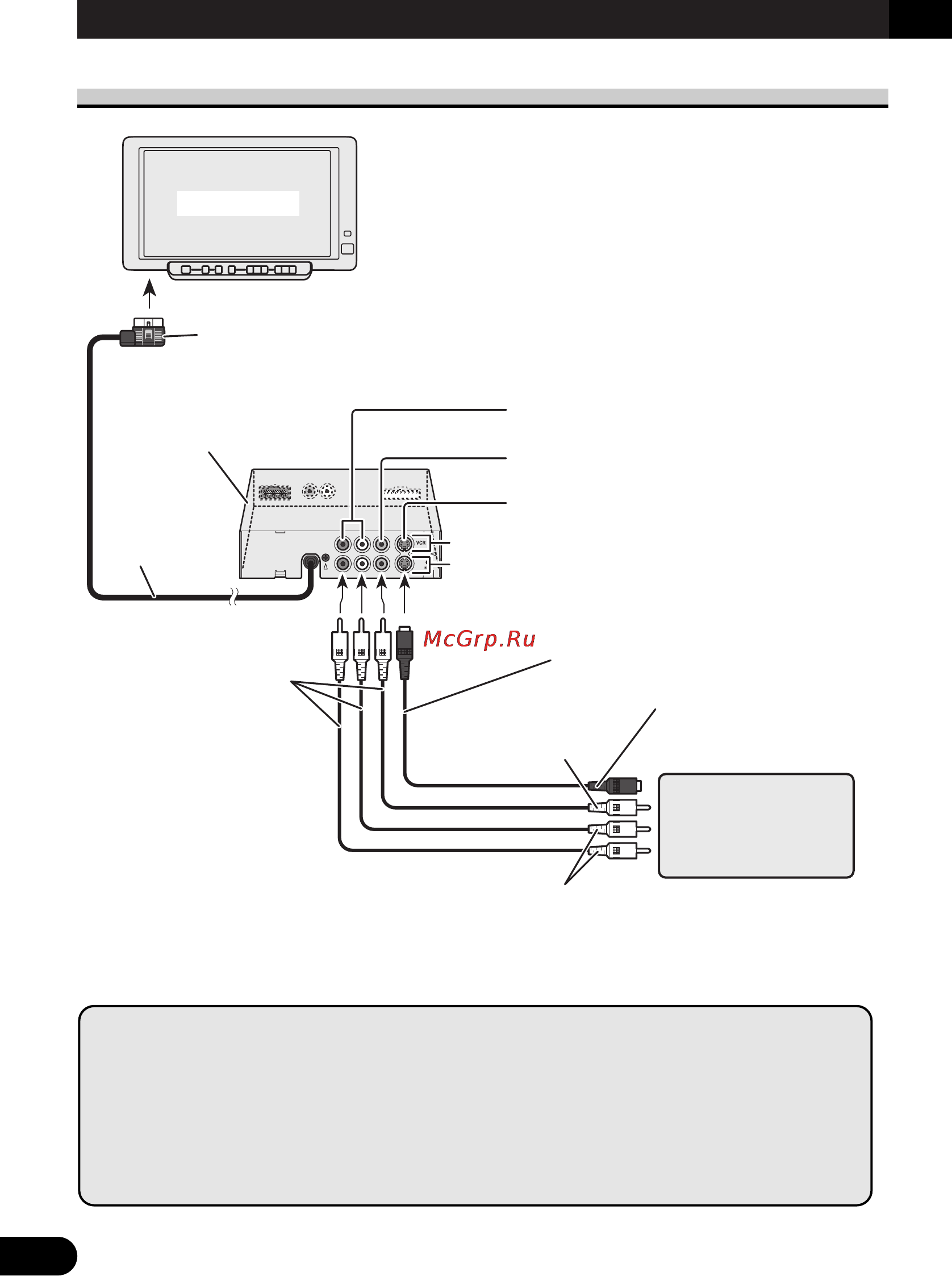 Pioneer AVD-W6000 [100/112] Anschluß des geräts