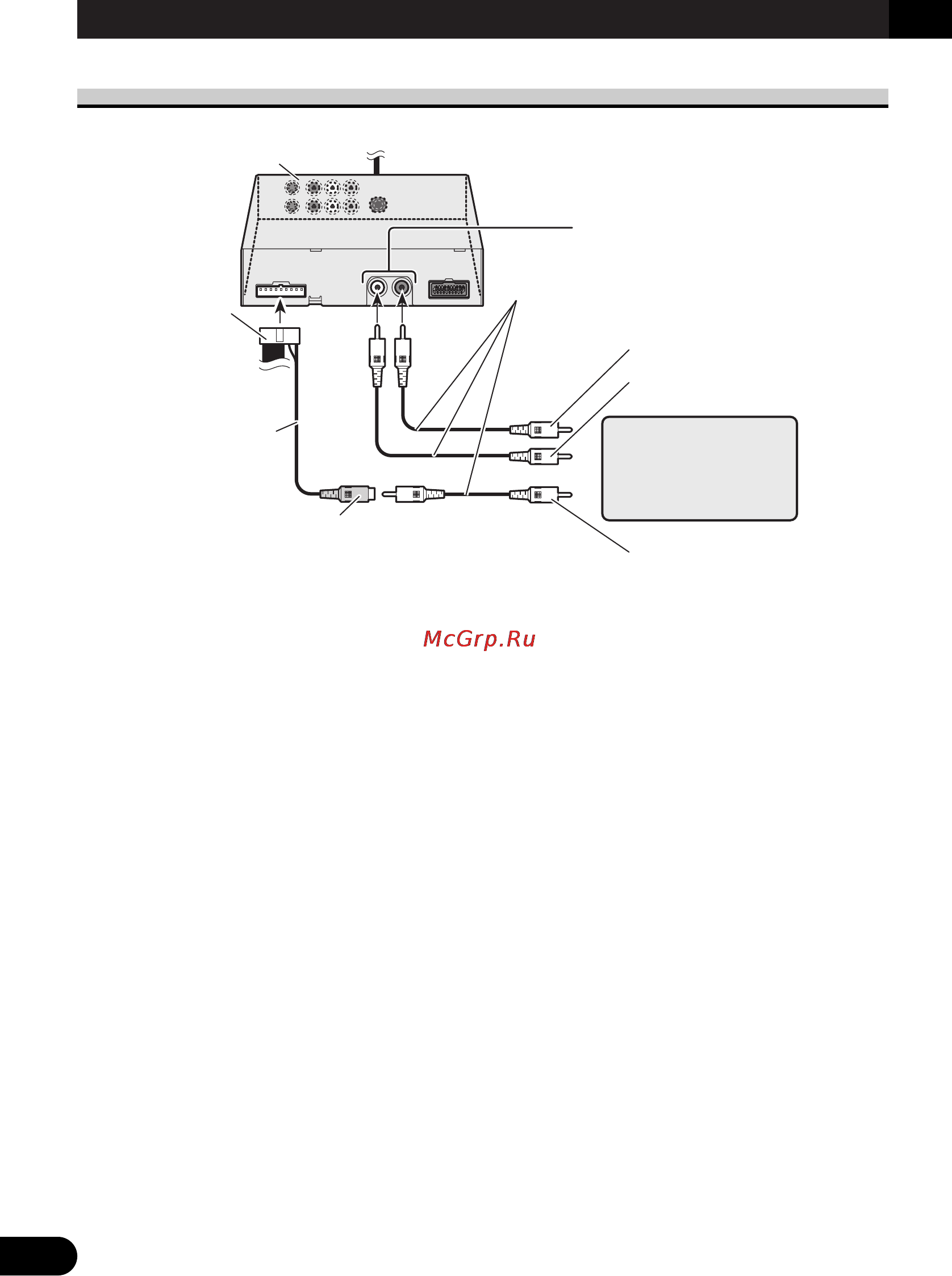 Pioneer AVD-W6000 [102/112] Anschluß des geräts