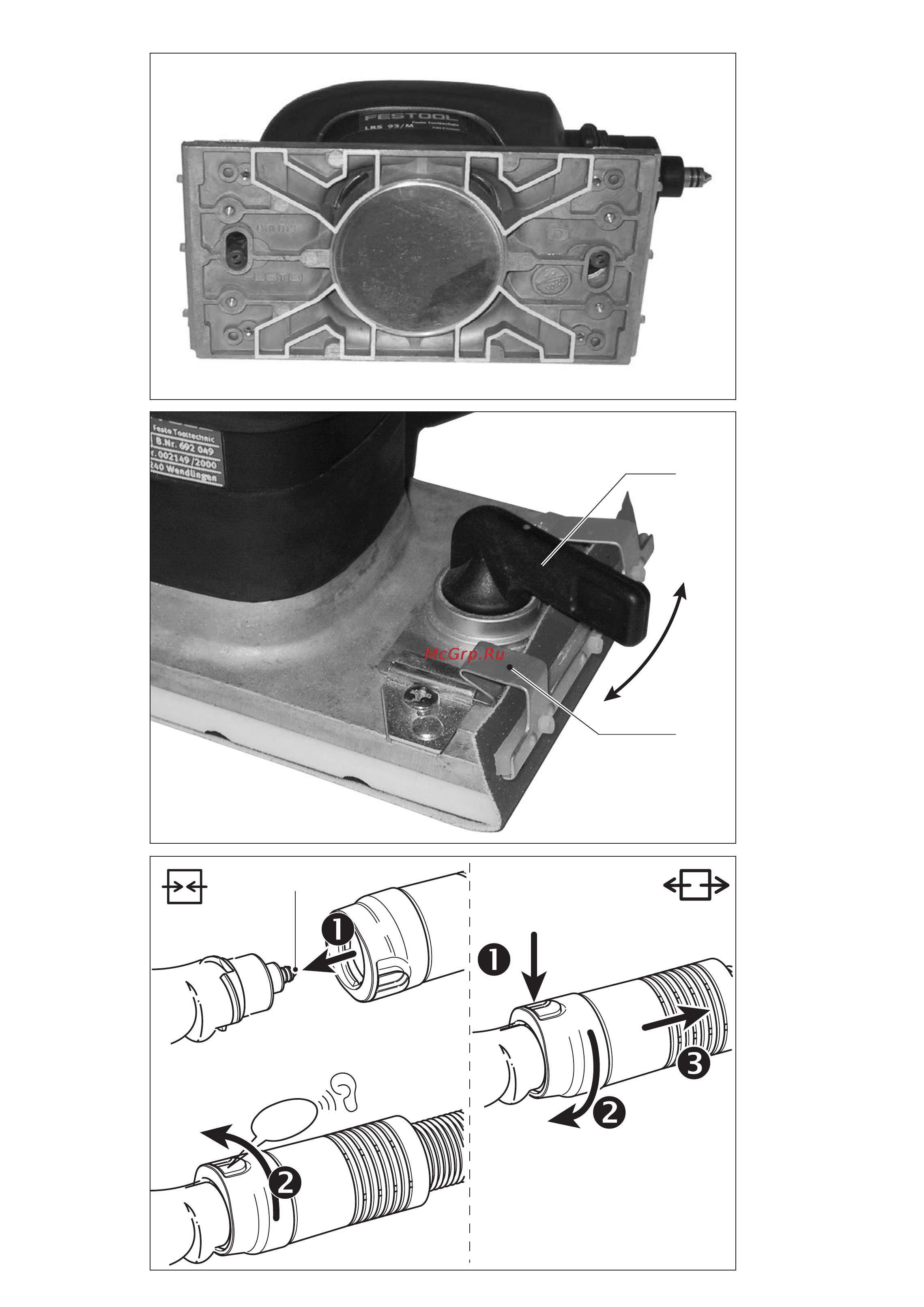 Festool Rutscher LRS 93 M 692049 Инструкция по эксплуатации онлайн [5/84] 7584