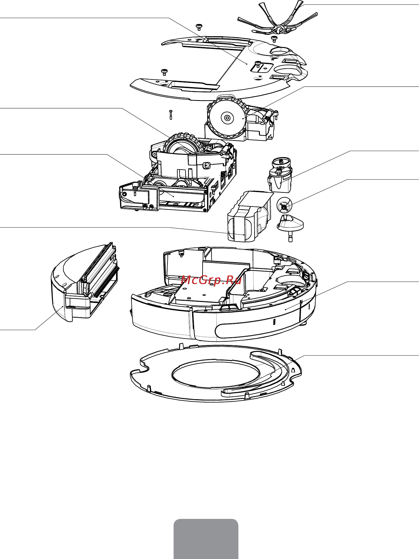 Irobot Roomba 531 [26/36] Сменные модули