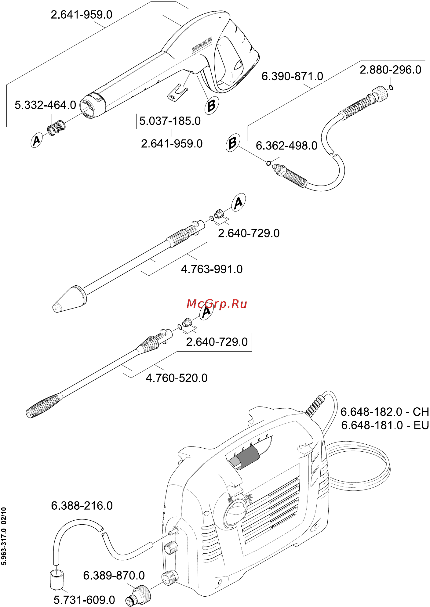 Karcher K 2.16 Инструкция по эксплуатации онлайн [183/184] 7594